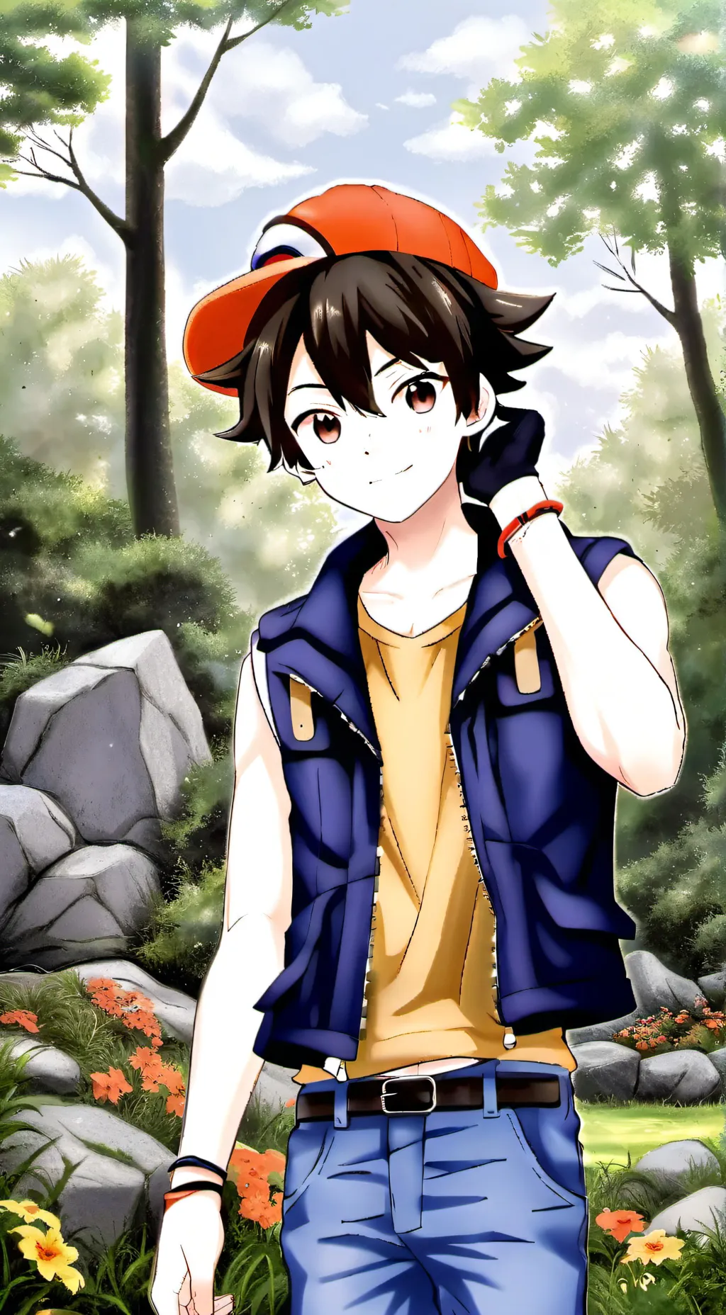 ai character: pokemon world background