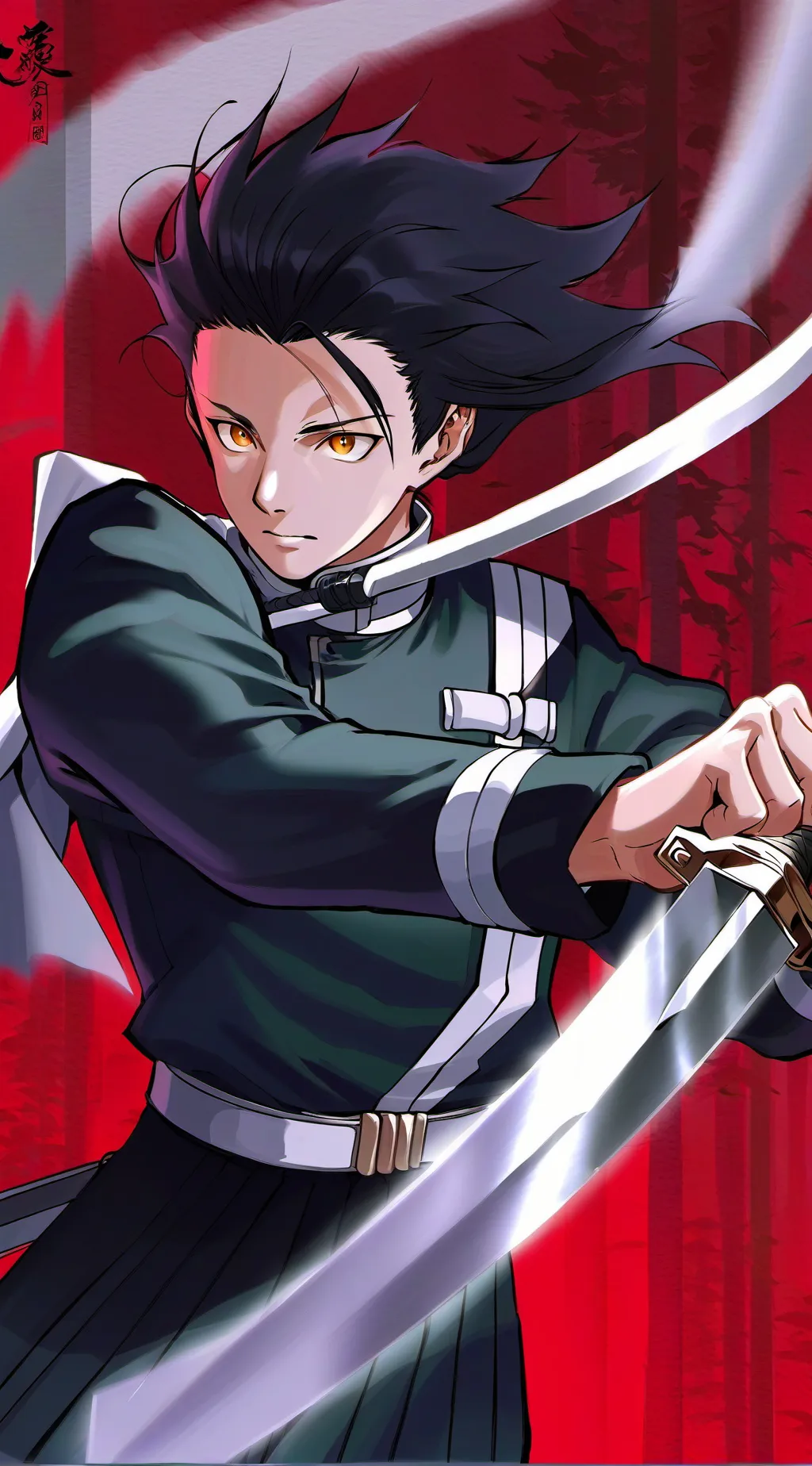 ai character: kny swap au! background