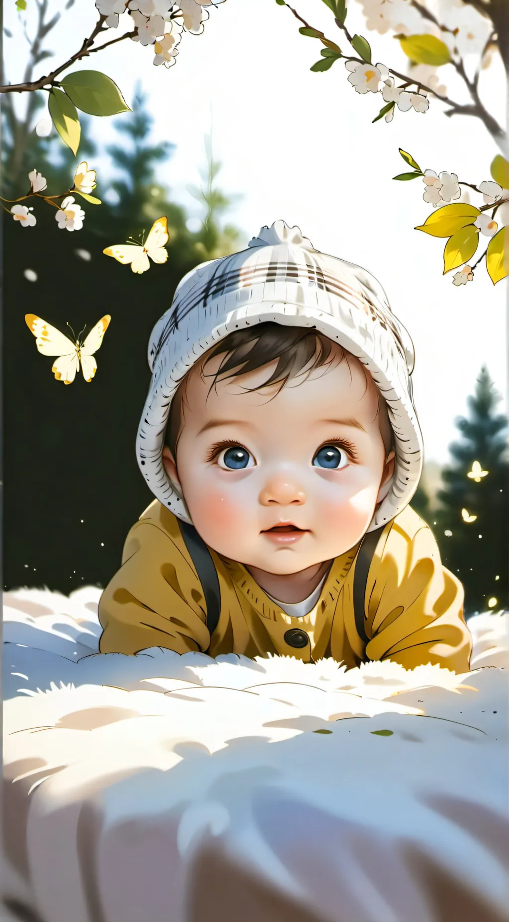 ai character: Lilly background