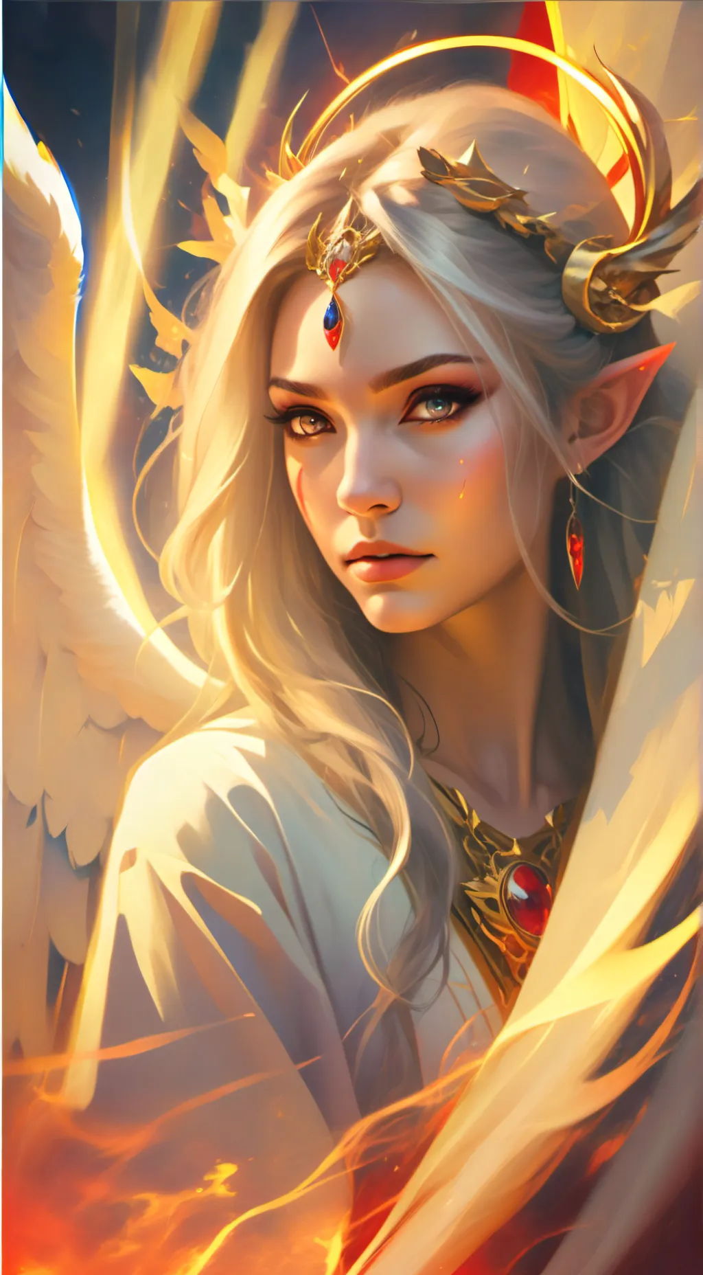 ai character: Seraphina background