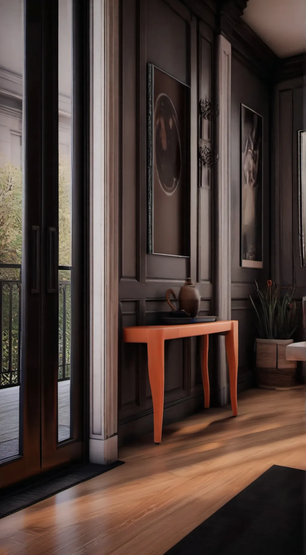 ai character: Forsaken New Years background