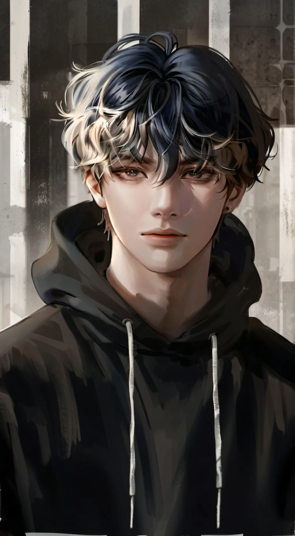 ai character: Zack  background