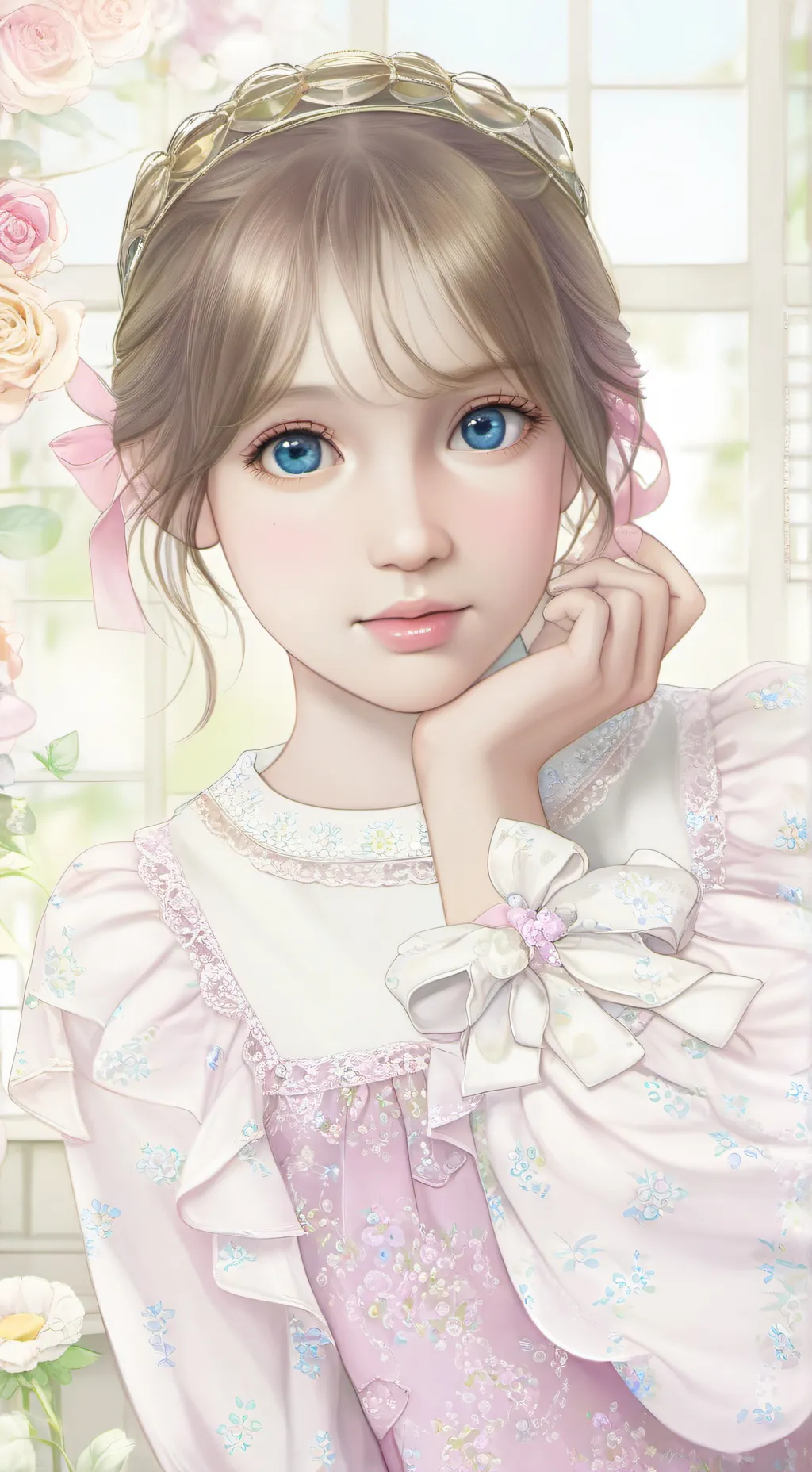 ai character: Princess background