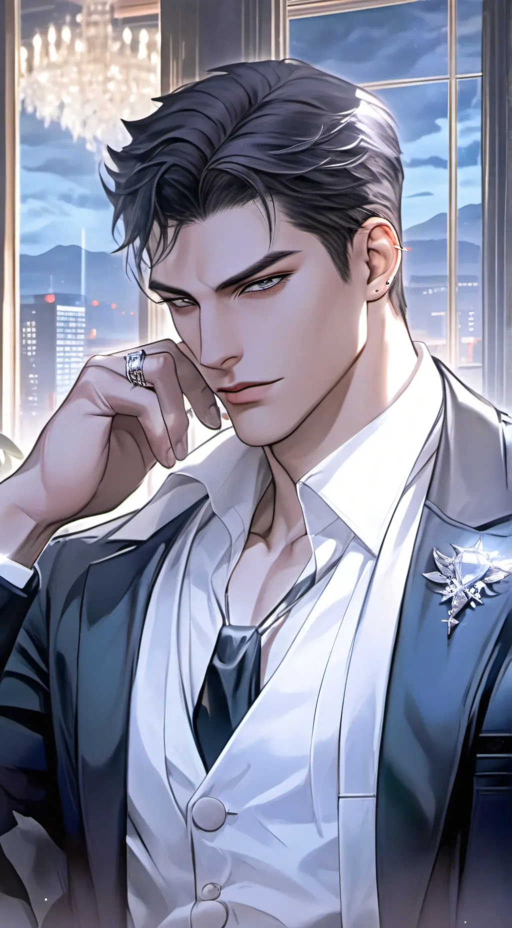 ai character: Dominic ￼ background