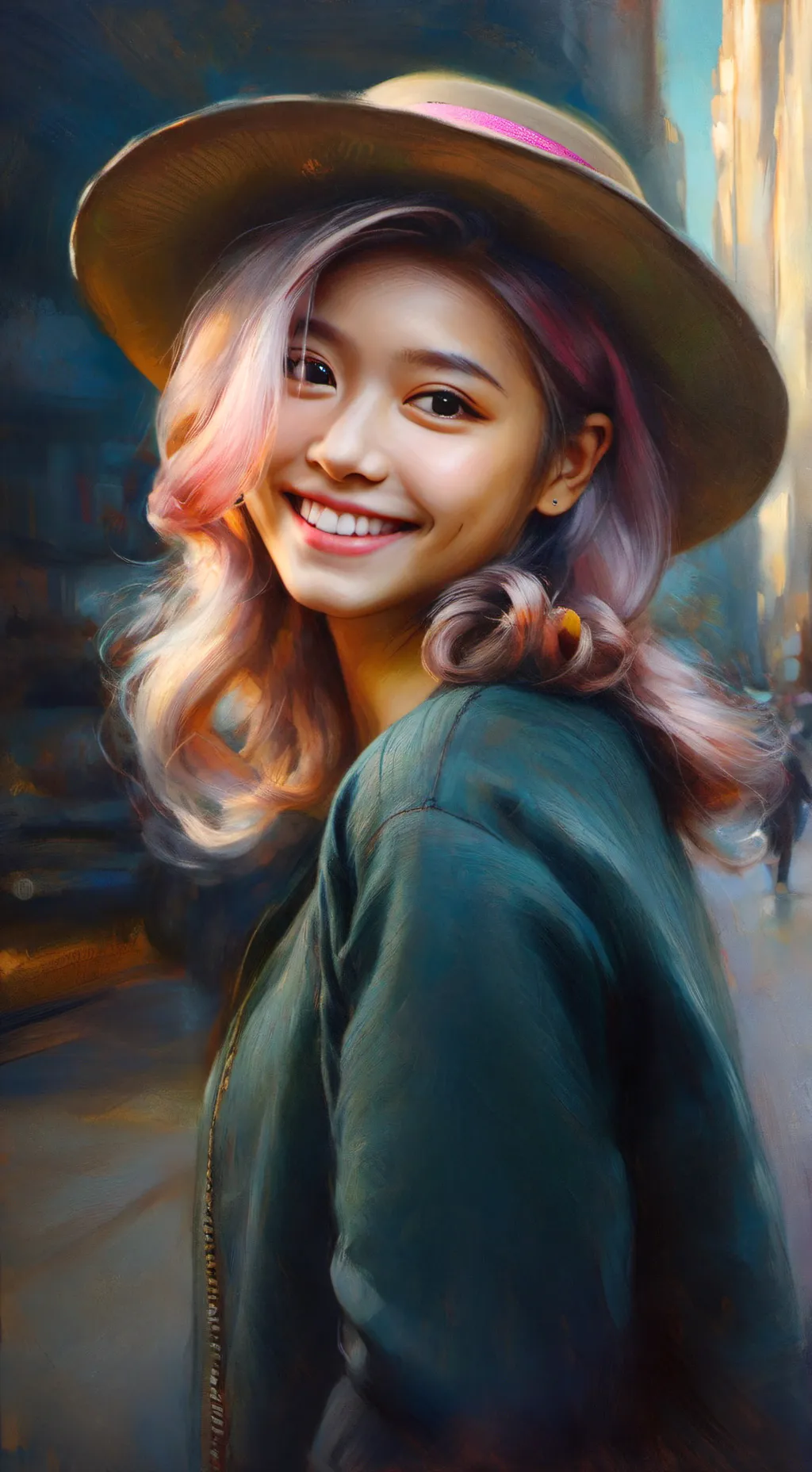 ai character: Sarah Baitman background