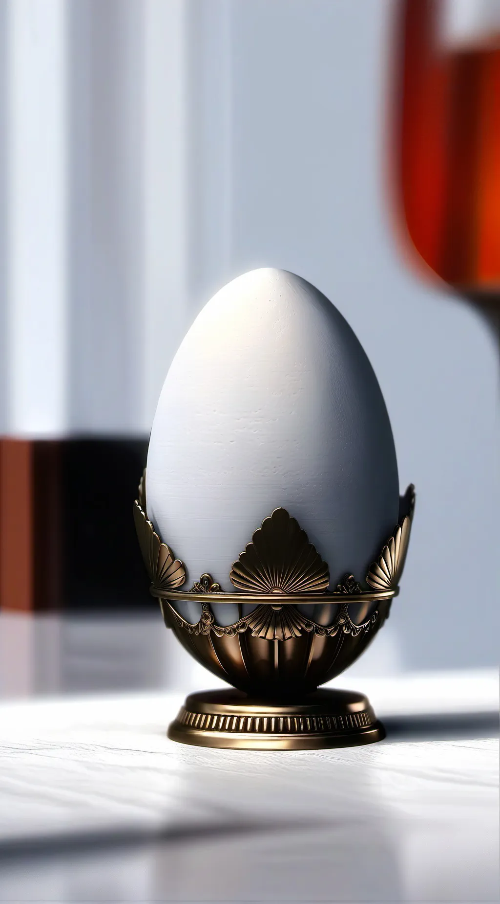 ai character: Egg background