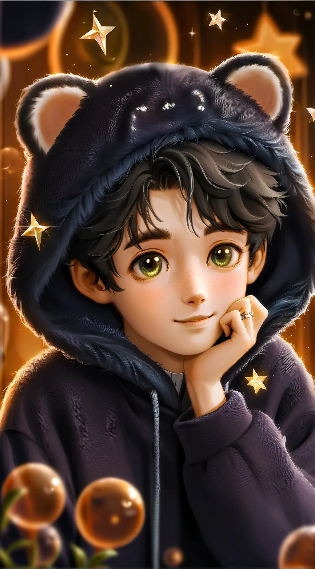 ai character: FEMBOY-IDK background