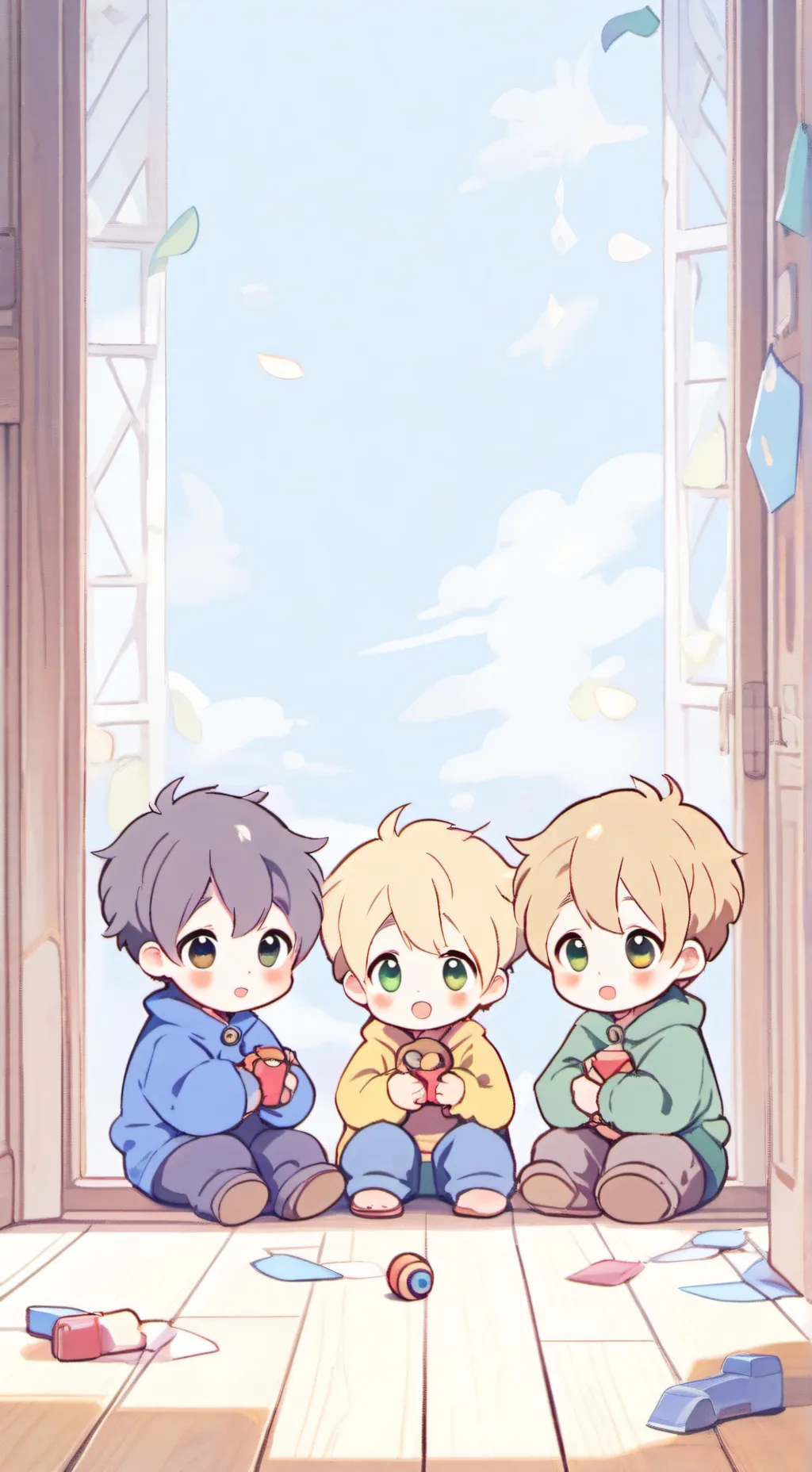 ai character: leo Ben and jack background