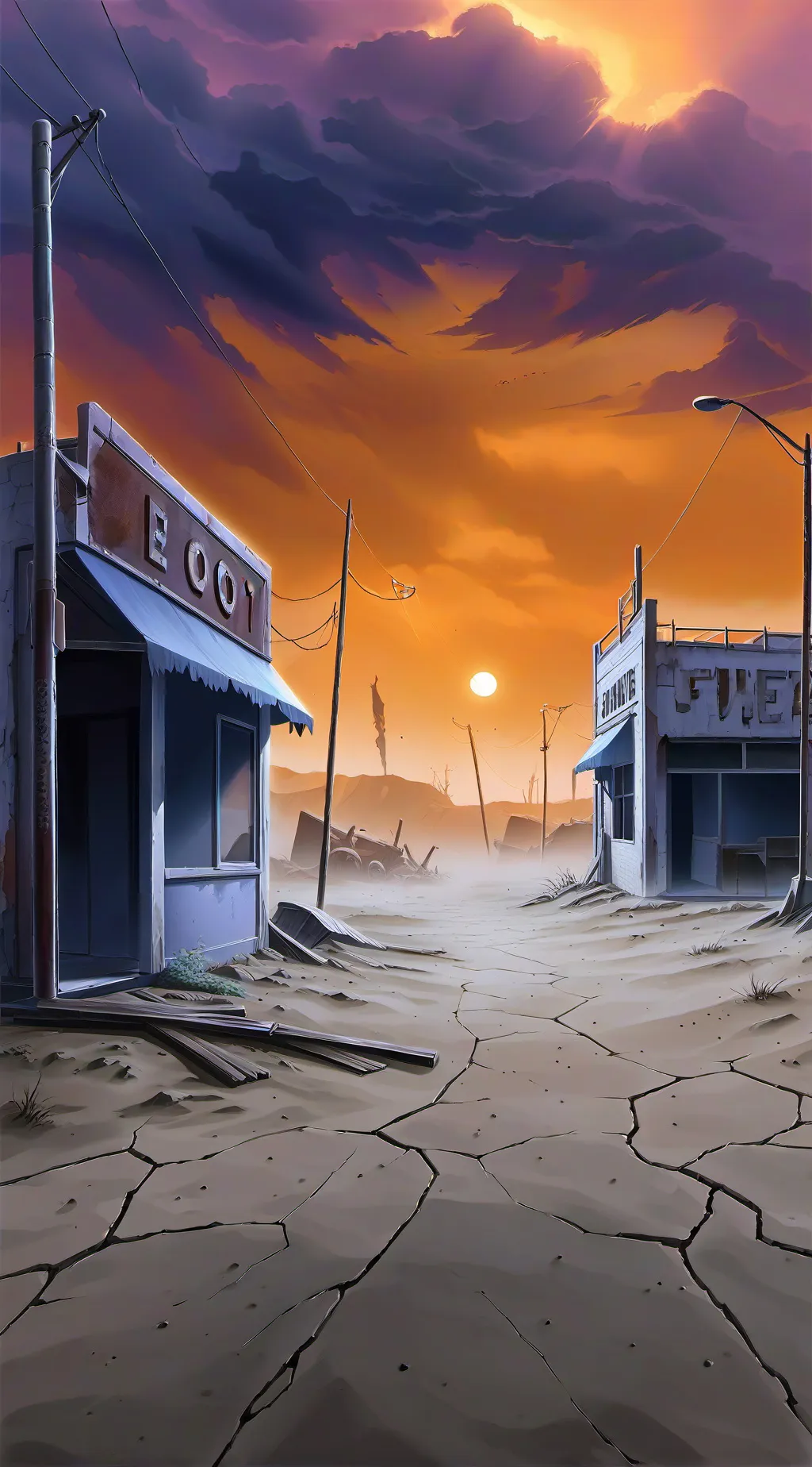 ai character: cod (dystopian) background