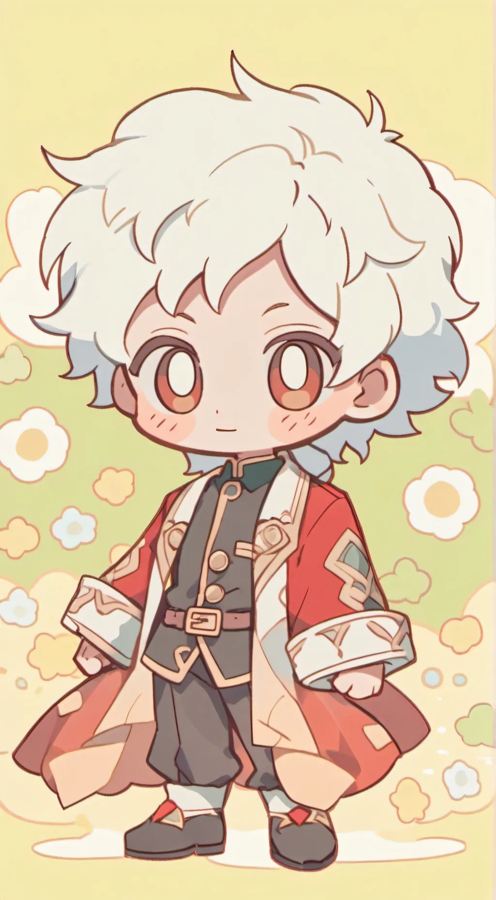 ai character: baby background