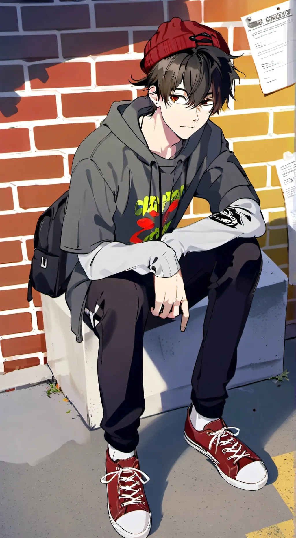 ai character: Mason background