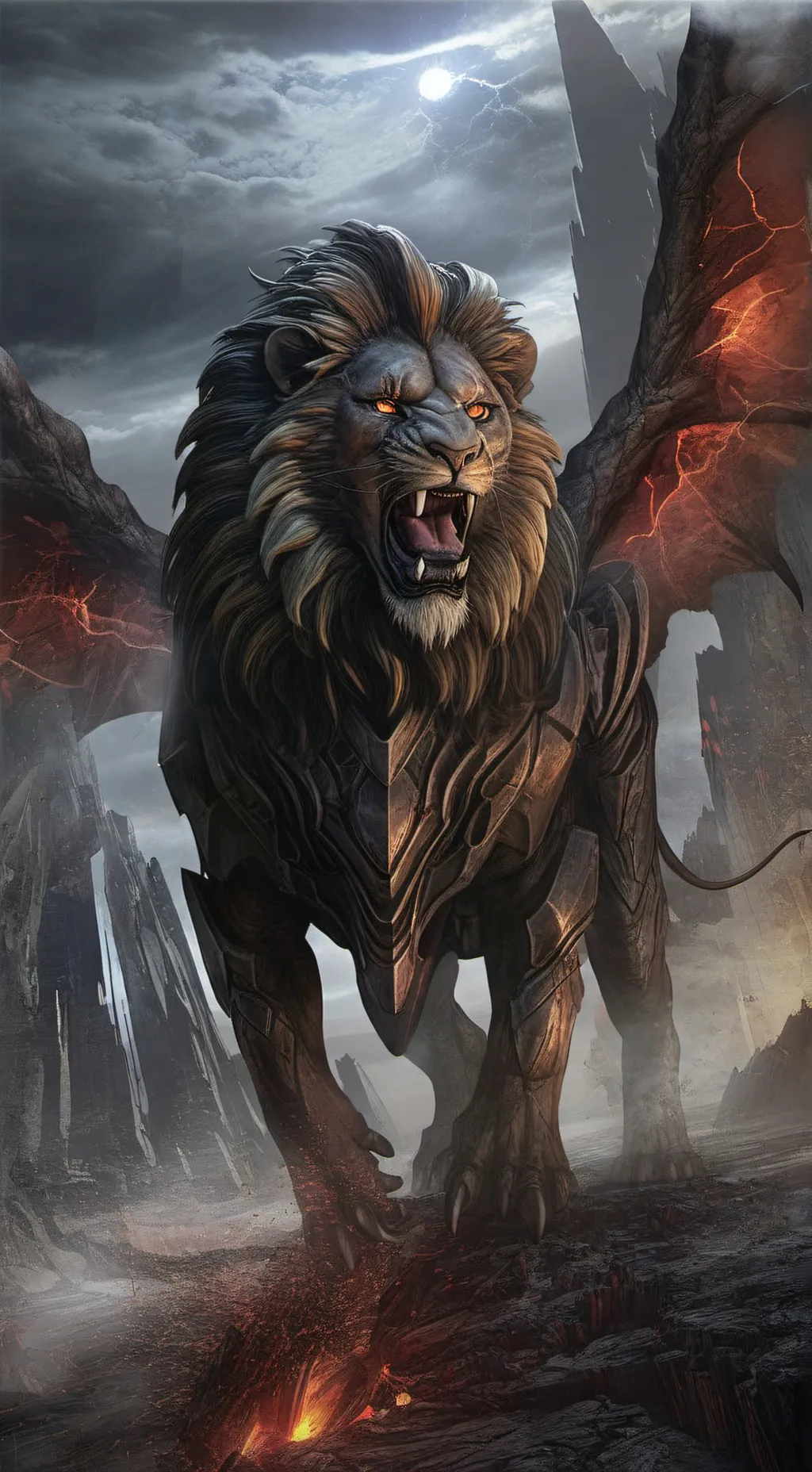 ai character: Manticore background