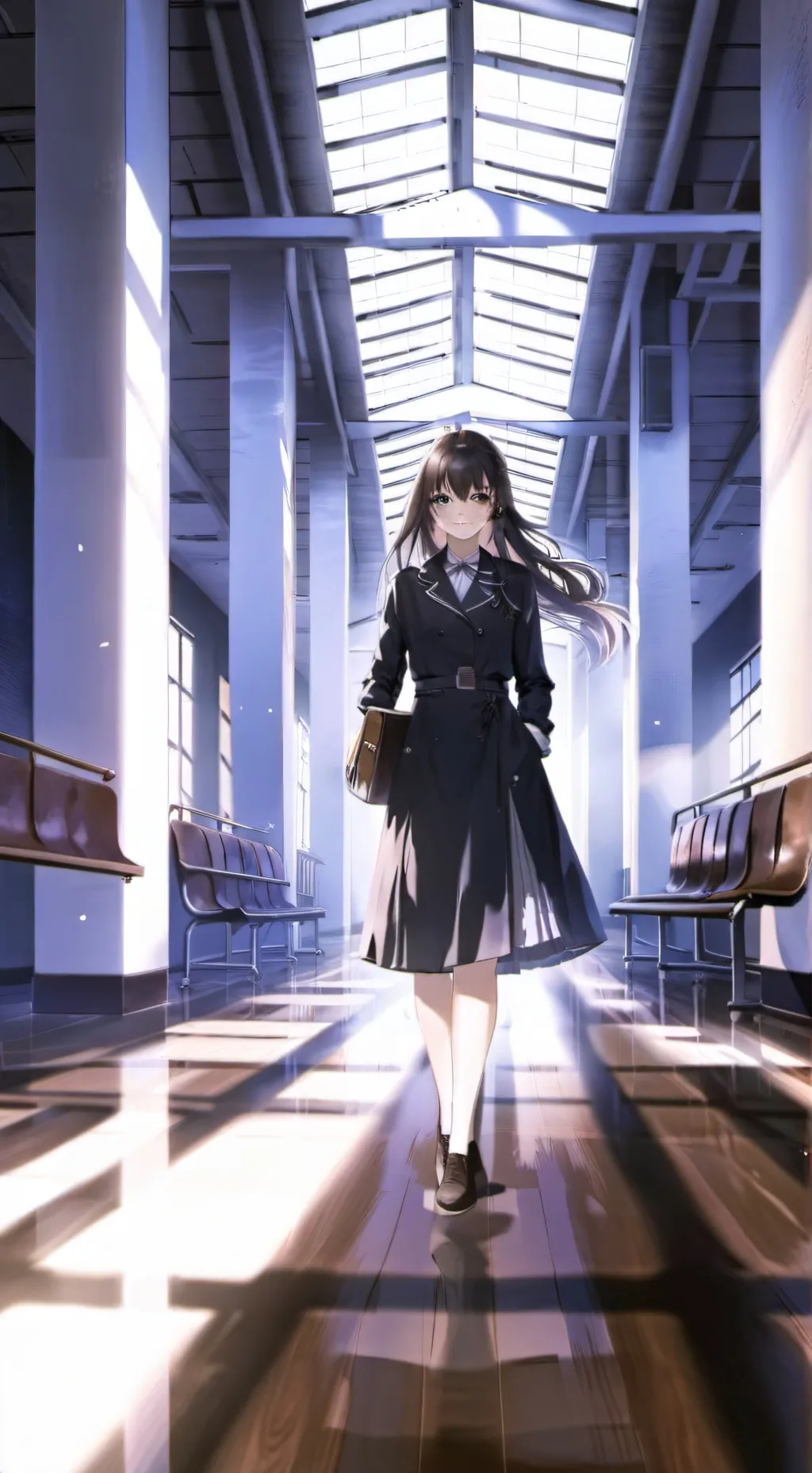 ai character: tsuki background