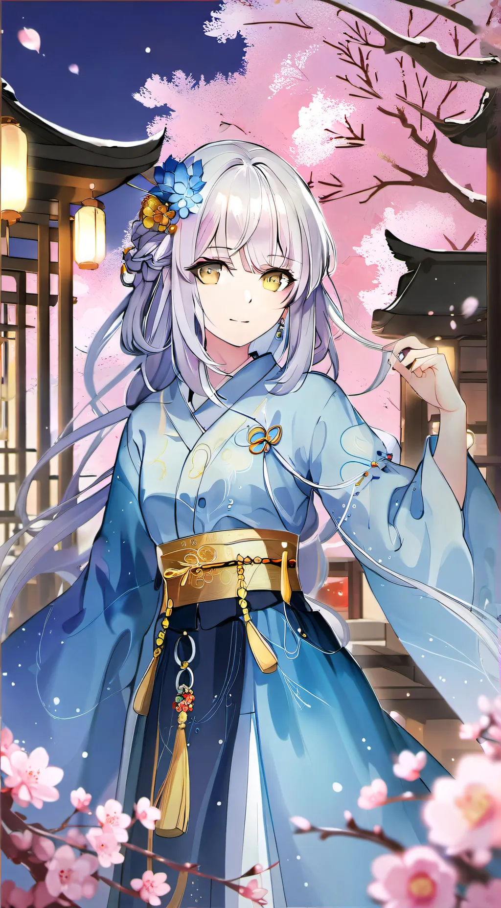 ai character: 梦月 background