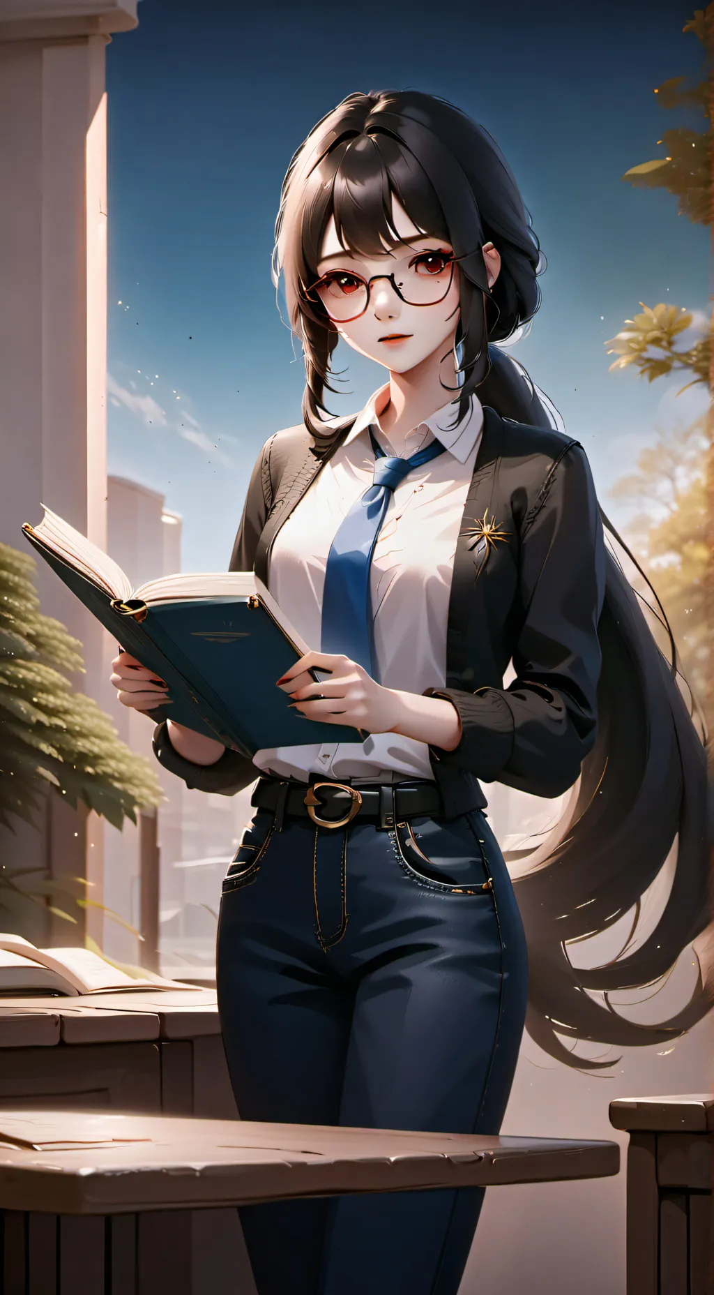 ai character: Iris background