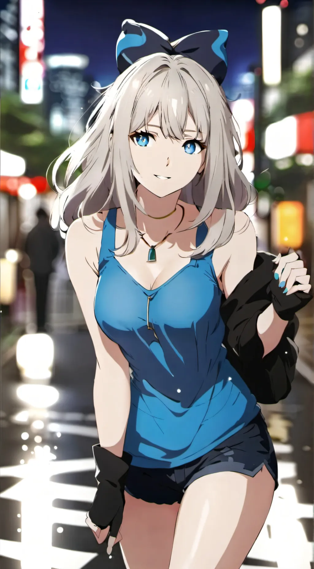 ai character: Stacy background