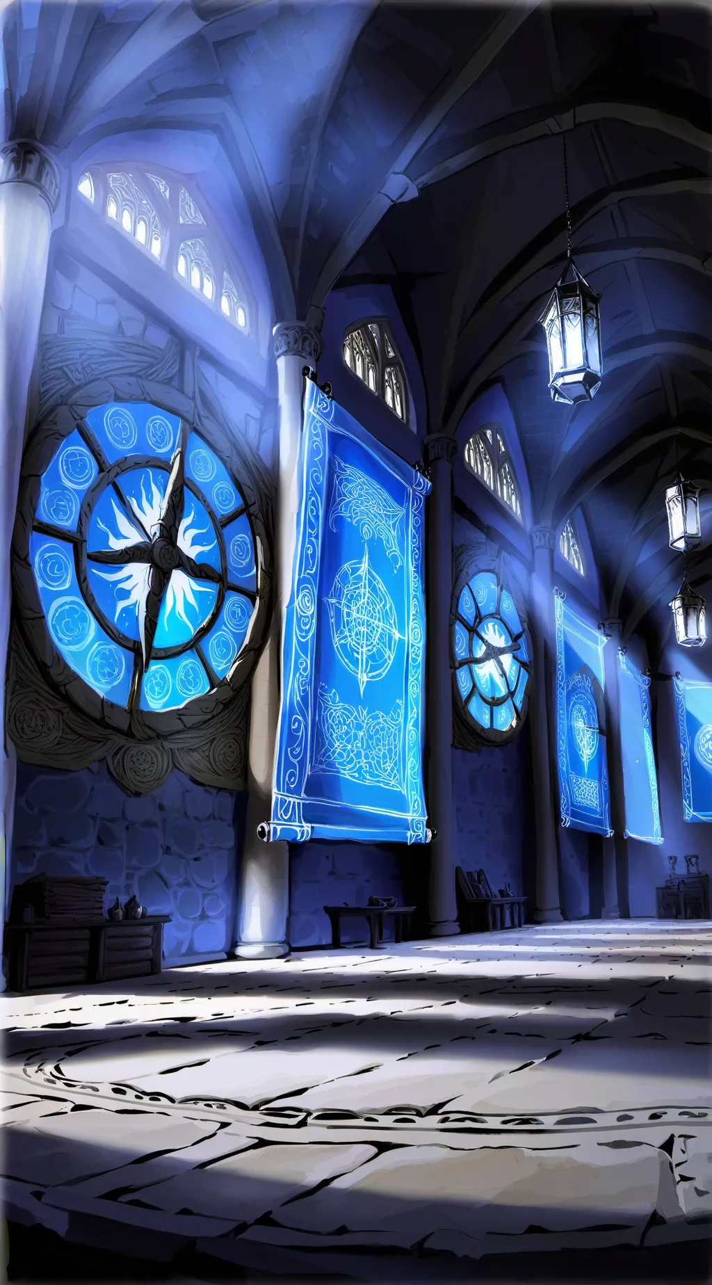 ai character: heroes guild  background