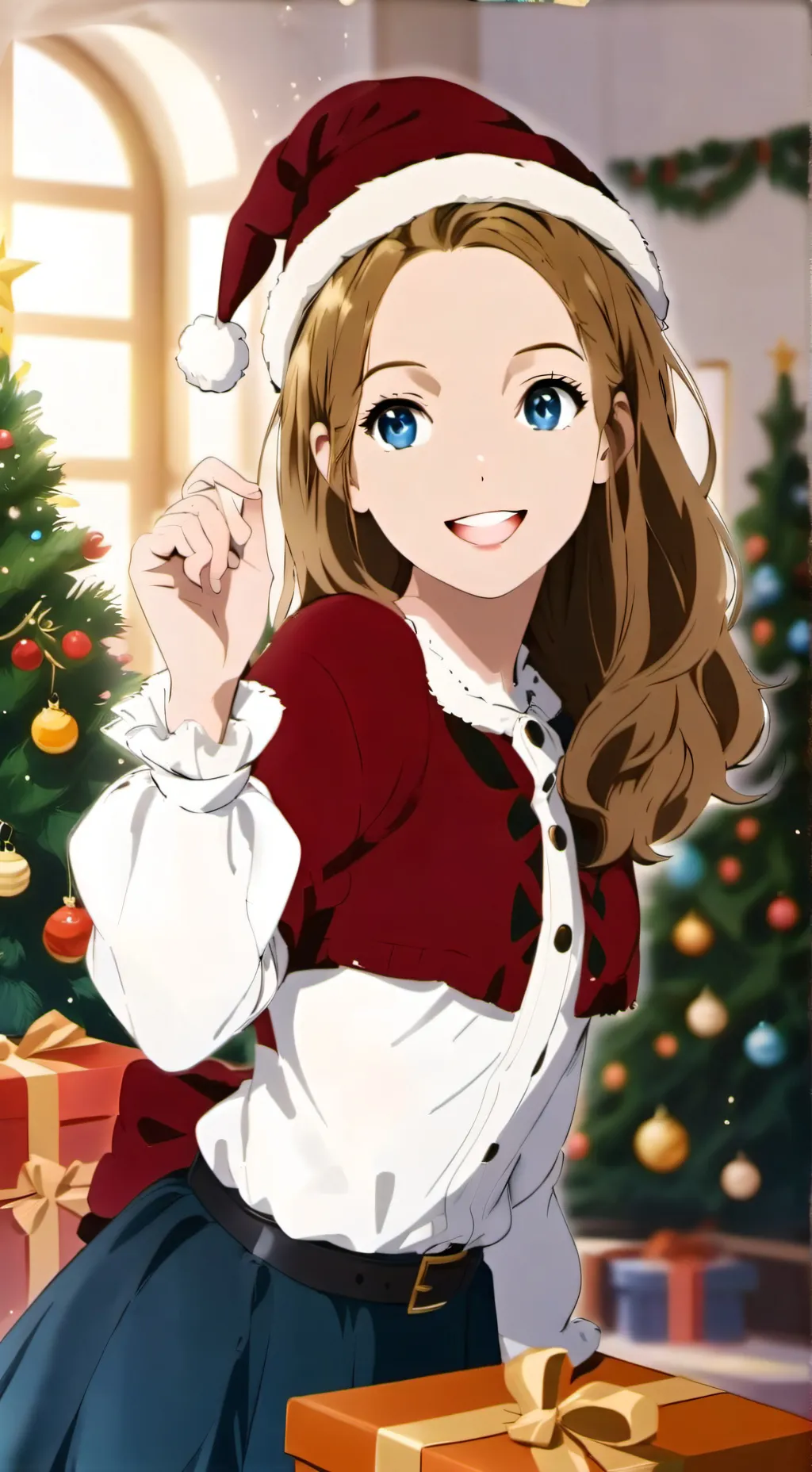 ai character: ho ho ho trend background