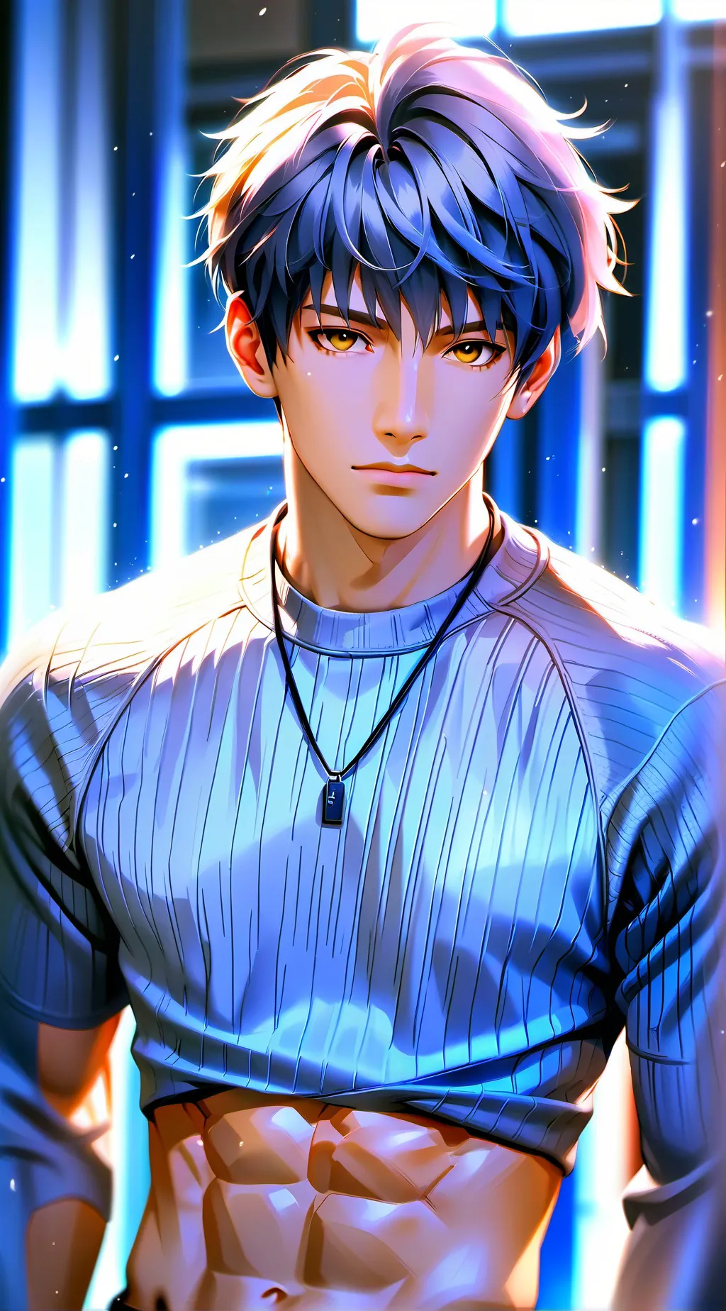 ai character: Michael  background