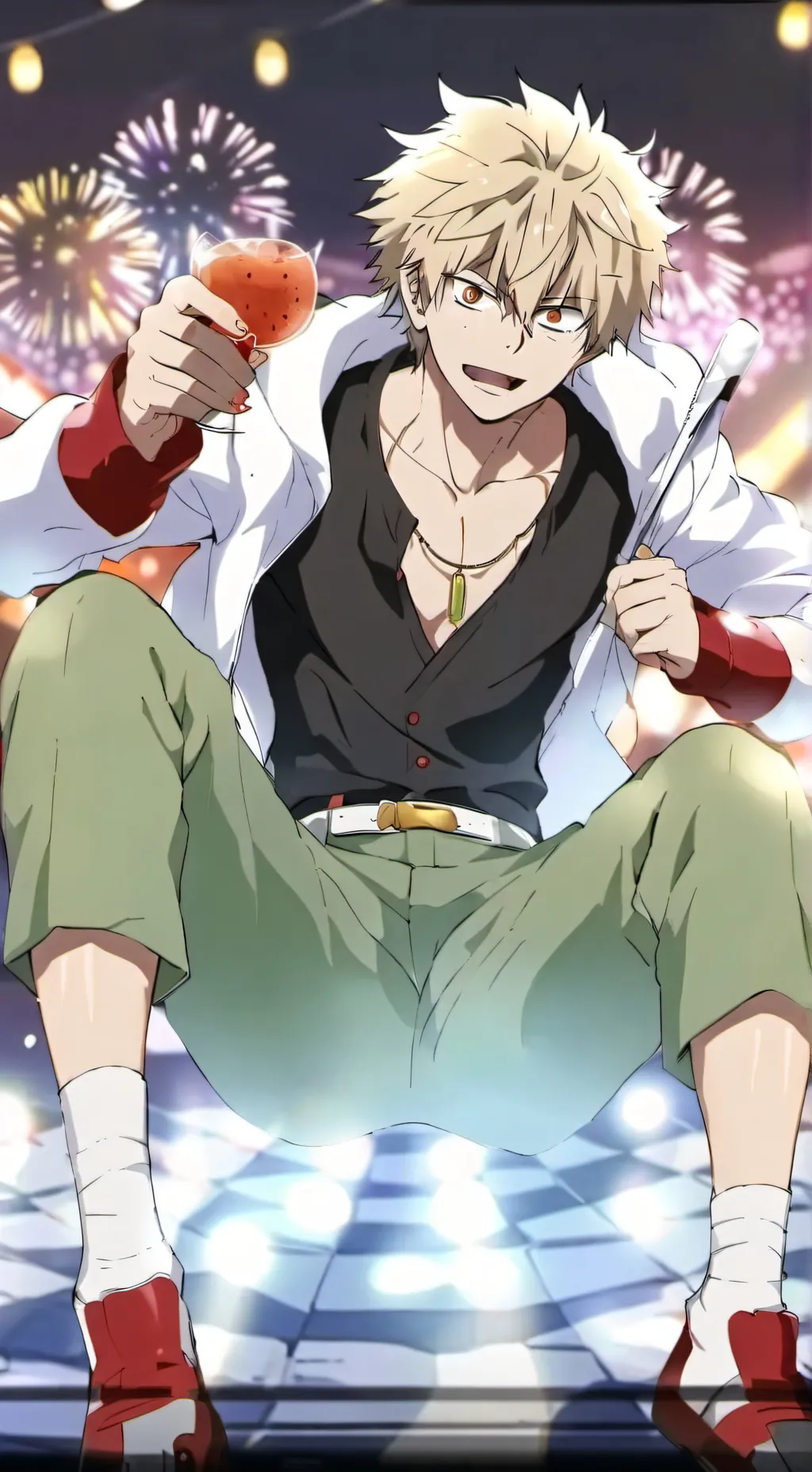 ai character: bakugo new year background