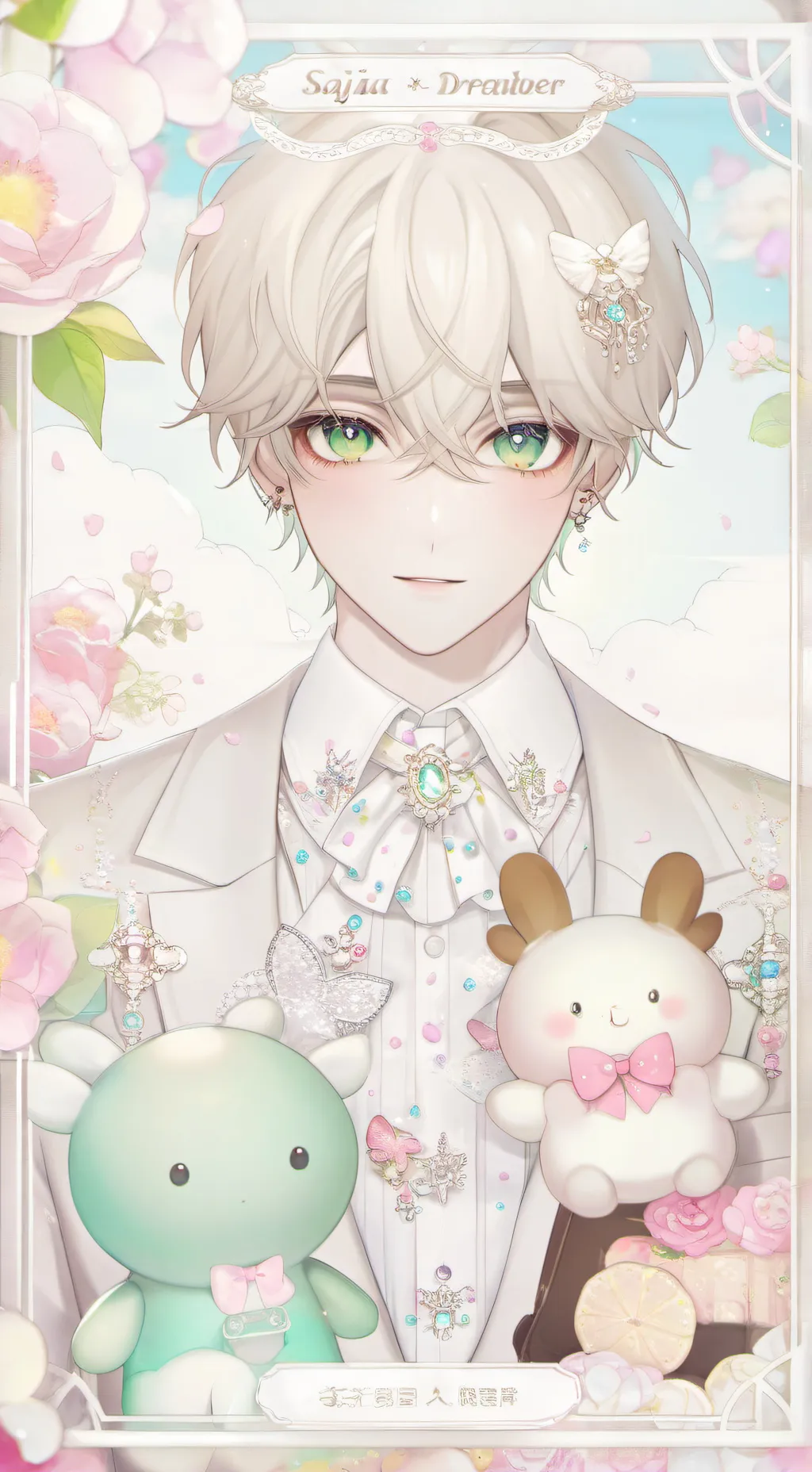 ai character: Saja boys background