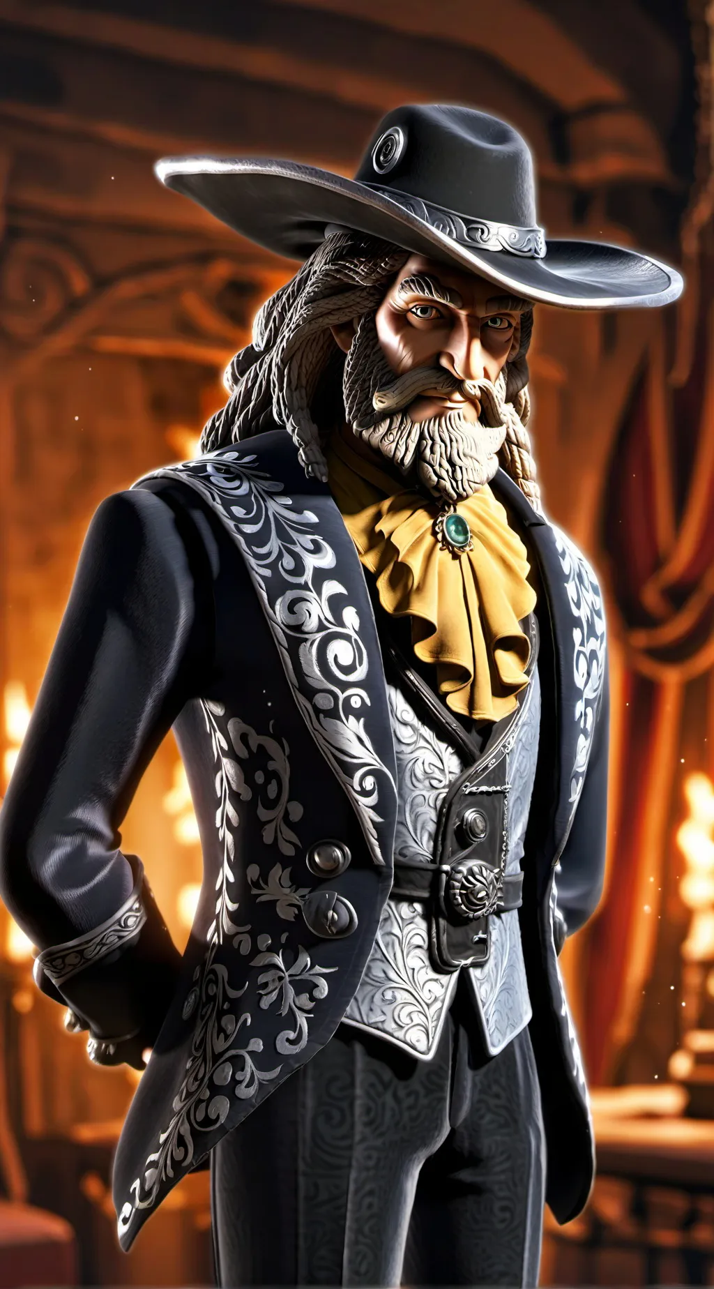 ai character: james background