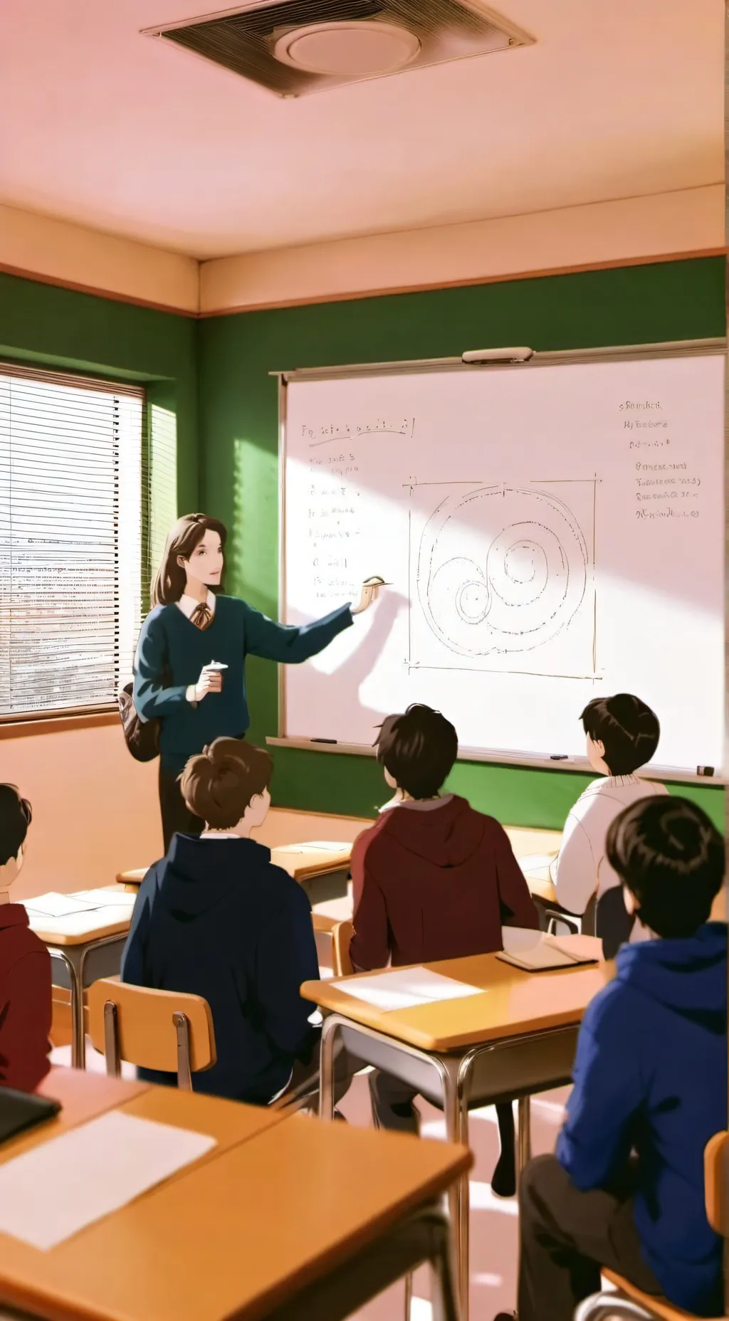 ai character: new student  background