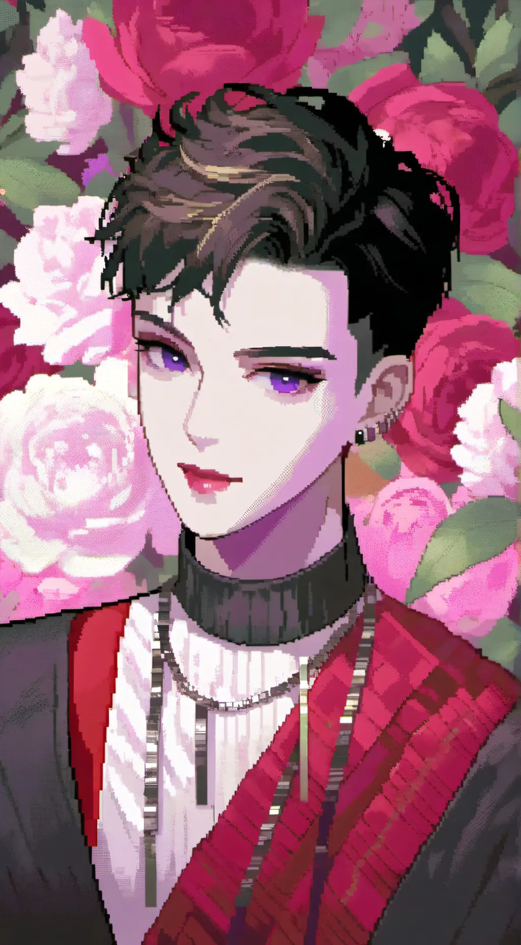 ai character: MHA x Jjk background