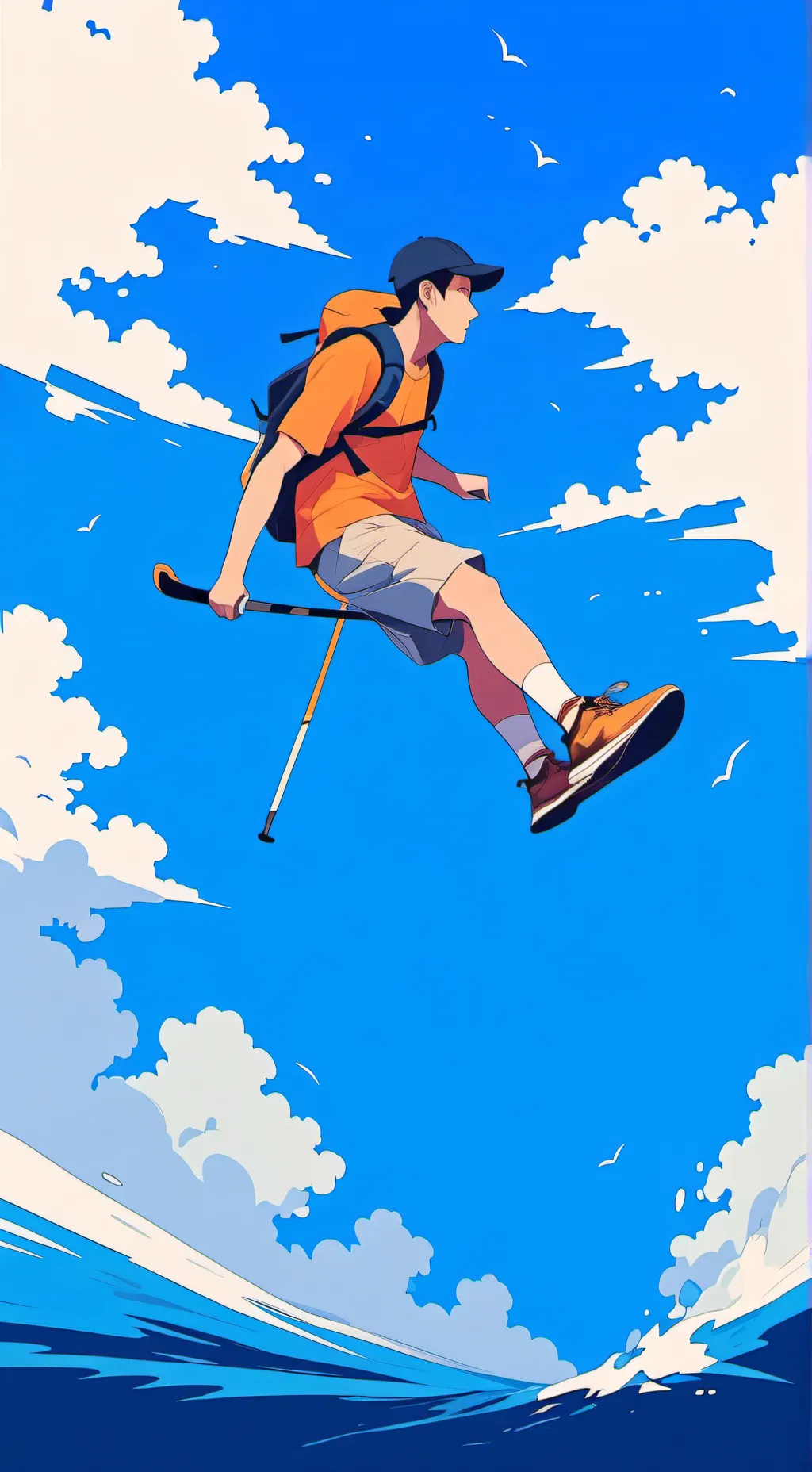 ai character: six seven  background