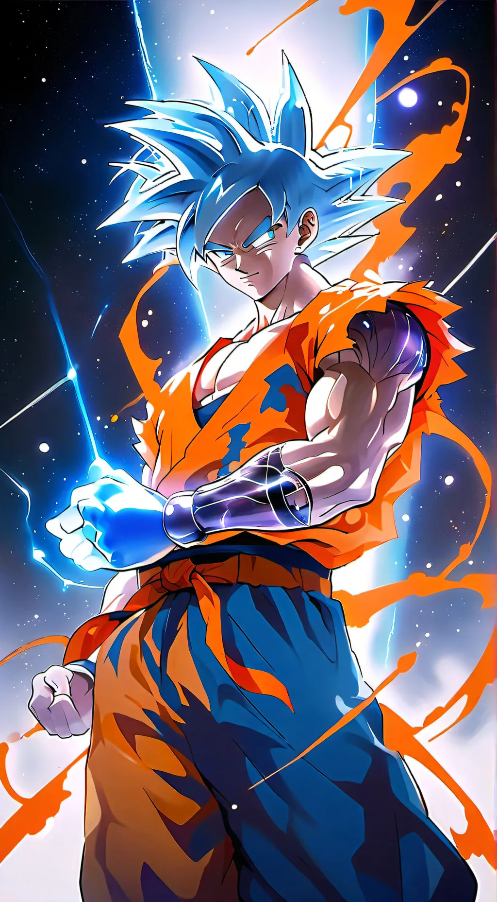 ai character: goku background