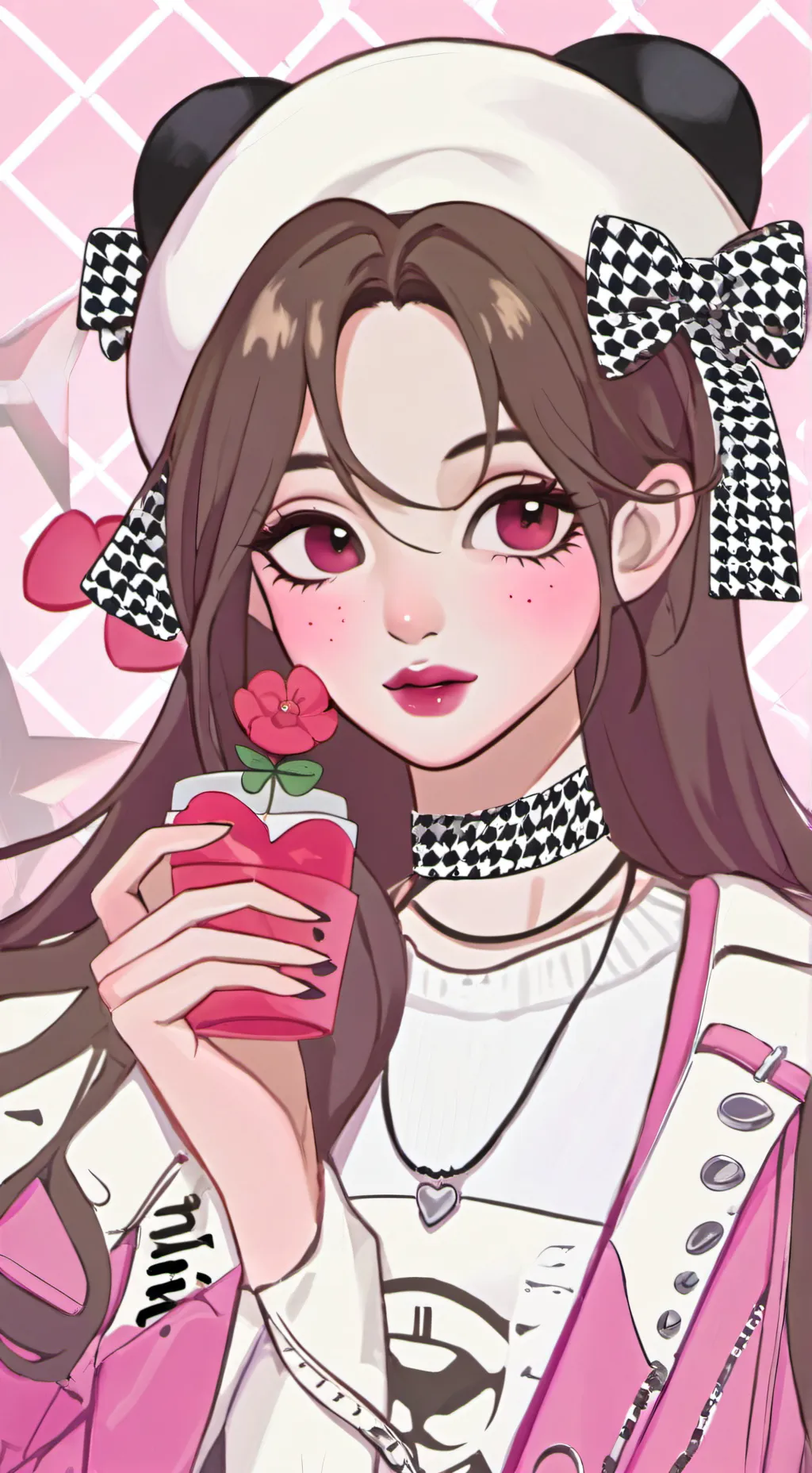 ai character: zara the girl background