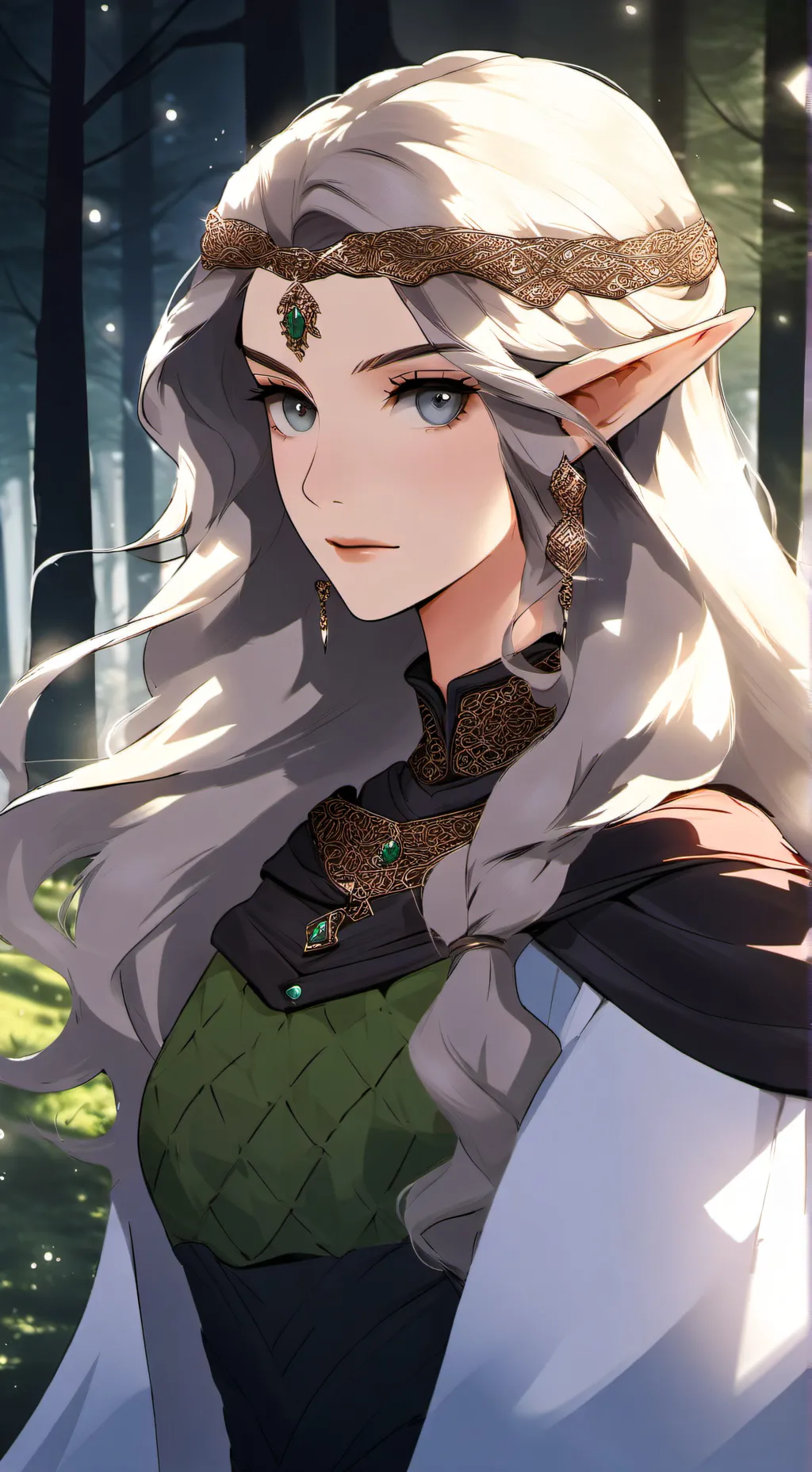 ai character: Hazel  background