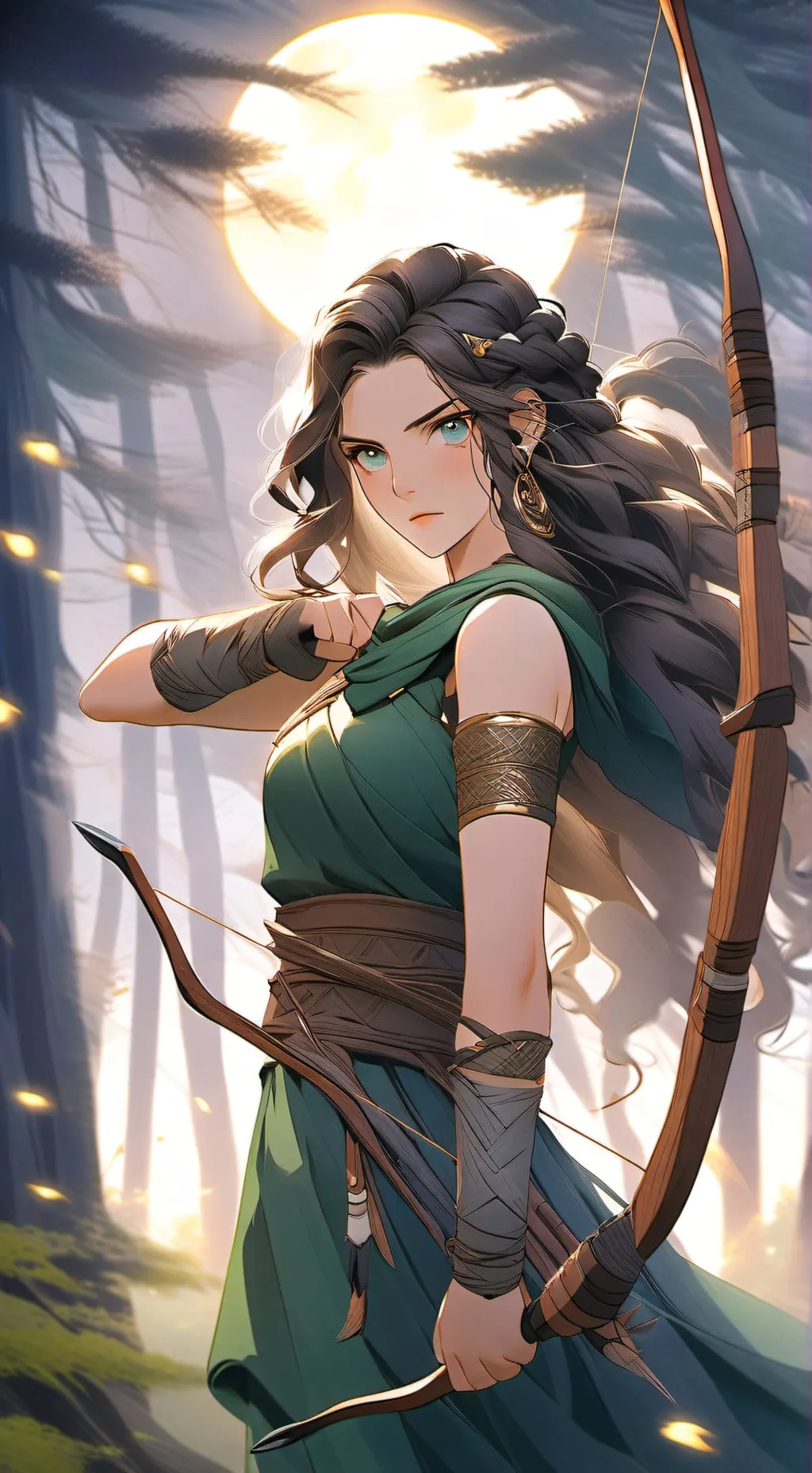 ai character: Home page background