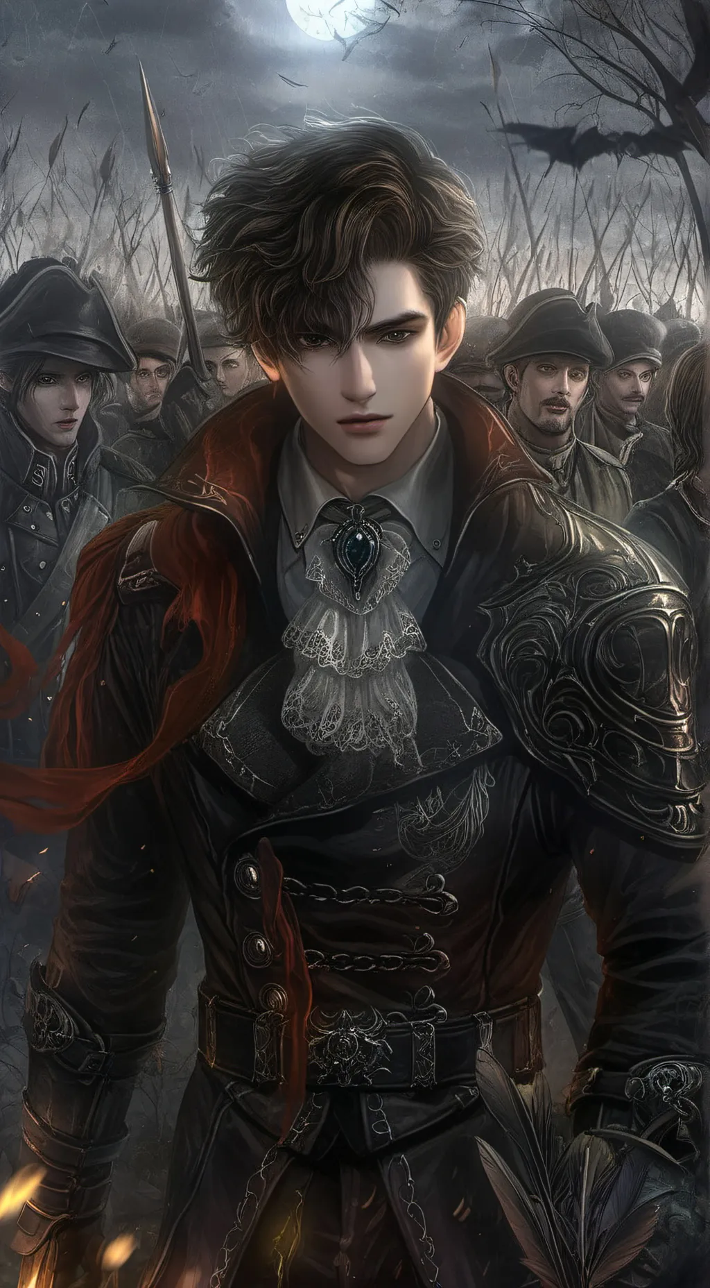 ai character: Victor  background