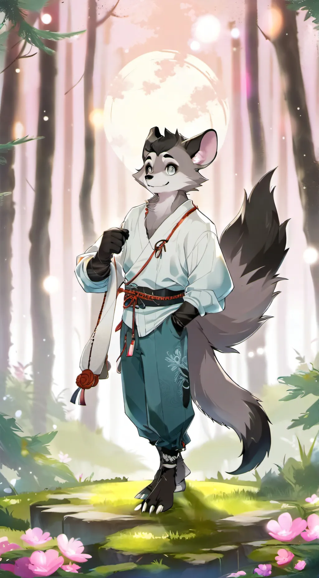 ai character: Lisbon background