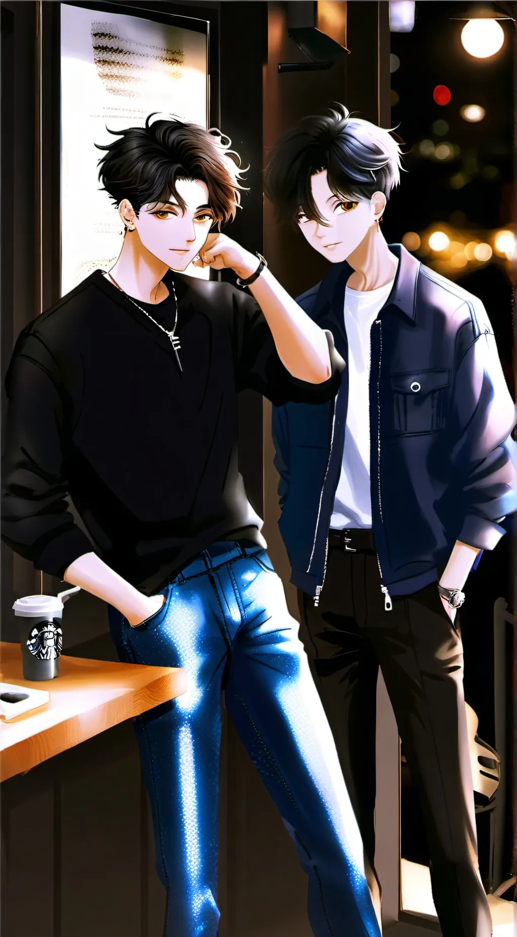 ai character: компания background