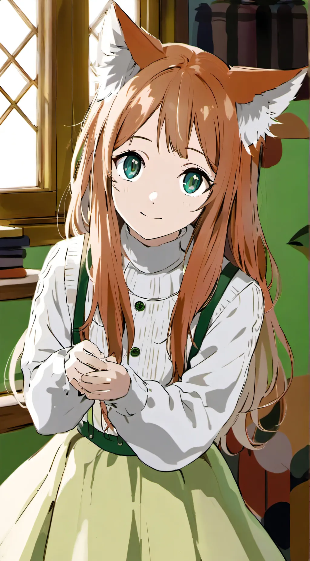 ai character: Lilly background