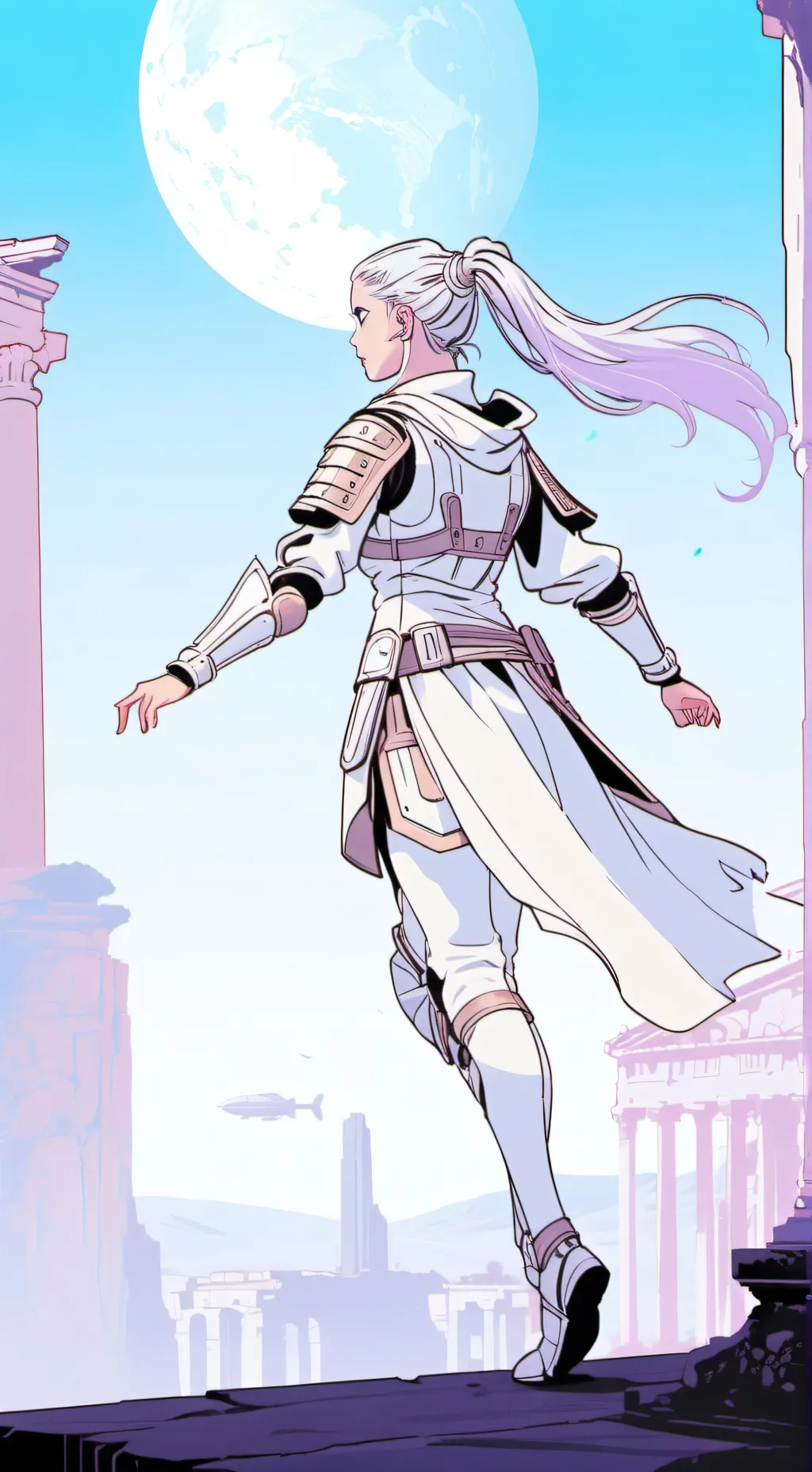 ai character: MHA timeskip background