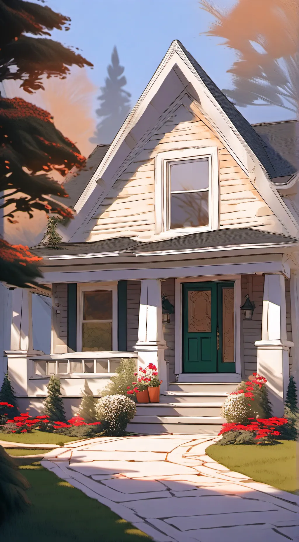 ai character: Home Alone~ background