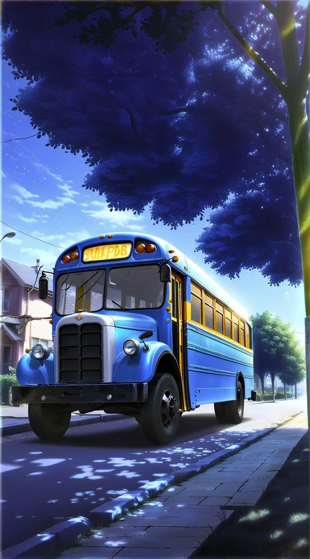 ai character: high school  background