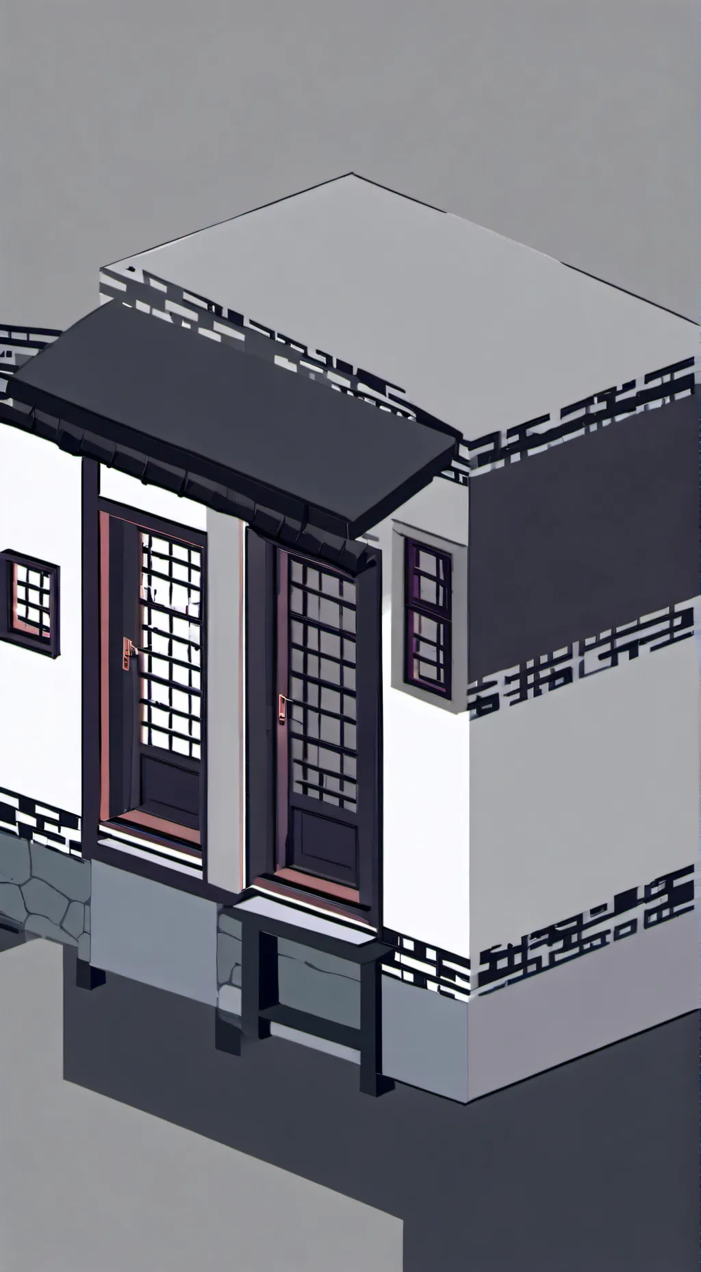 ai character: MHA HOUSE background