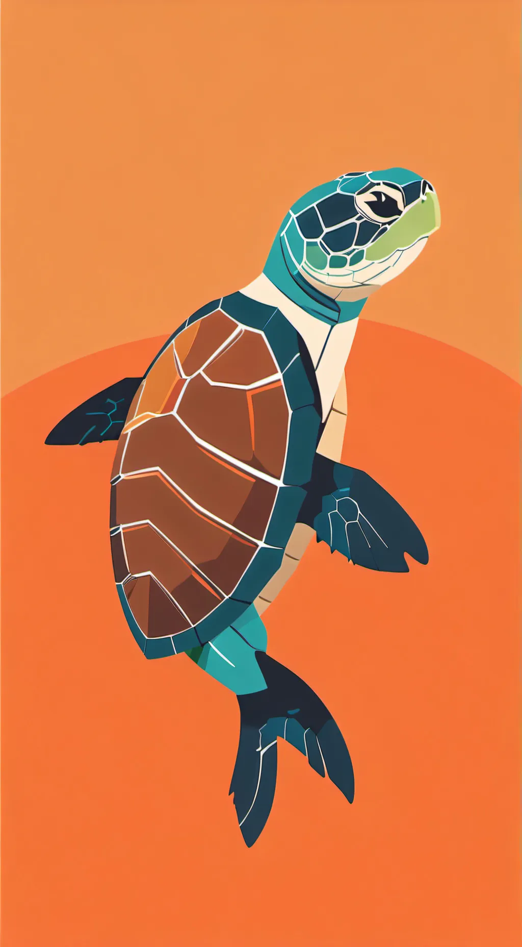 ai character: TMNT  background