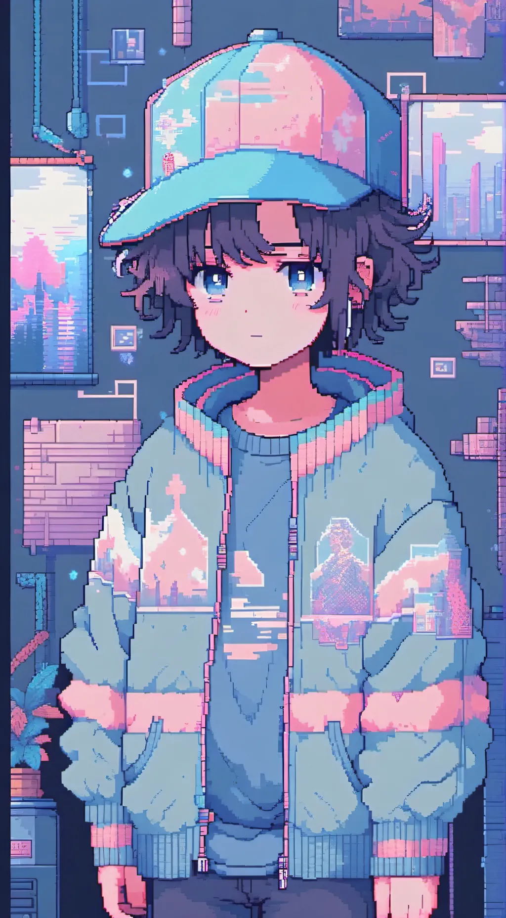 ai character: Stranger things 4 background