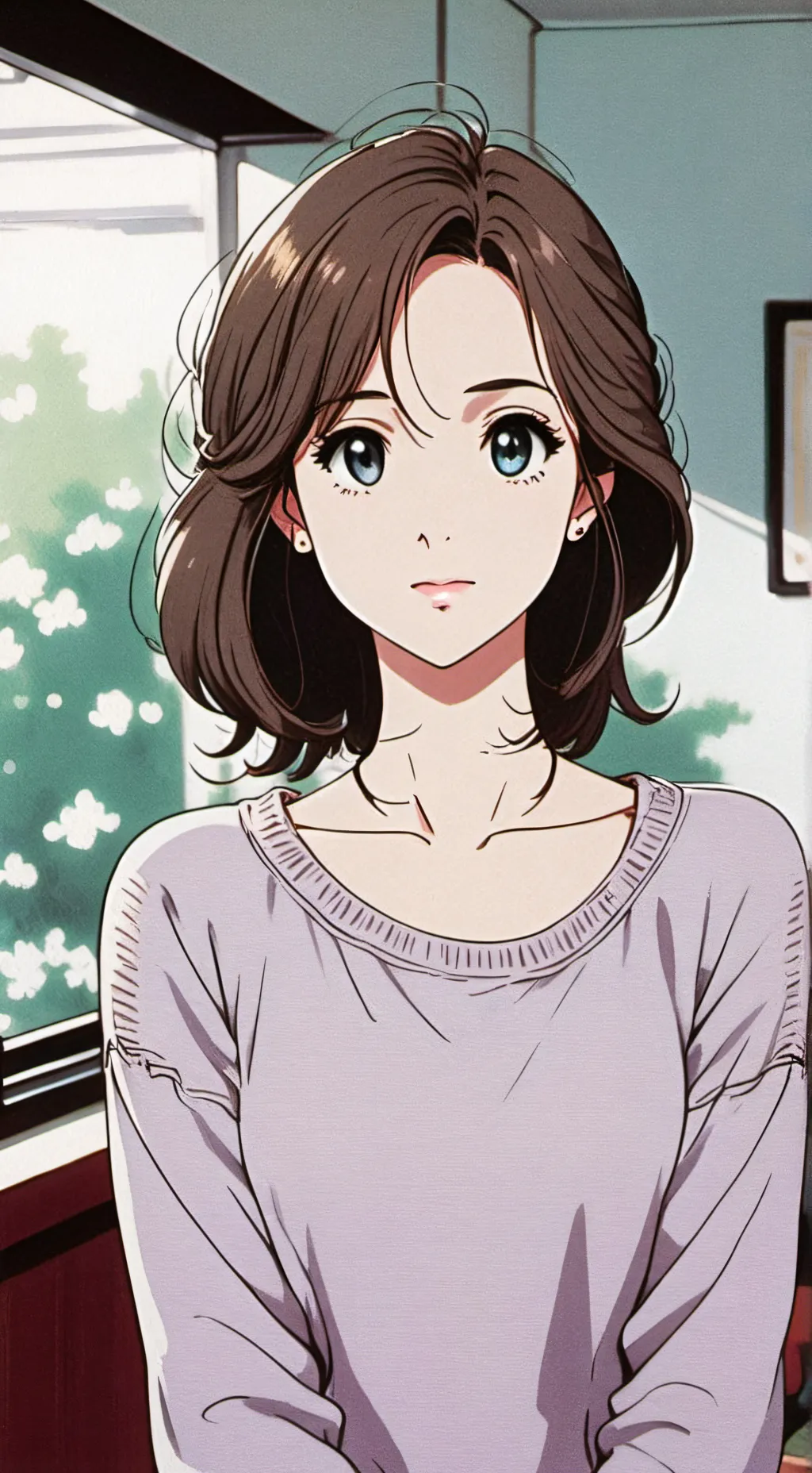 ai character: Полина background