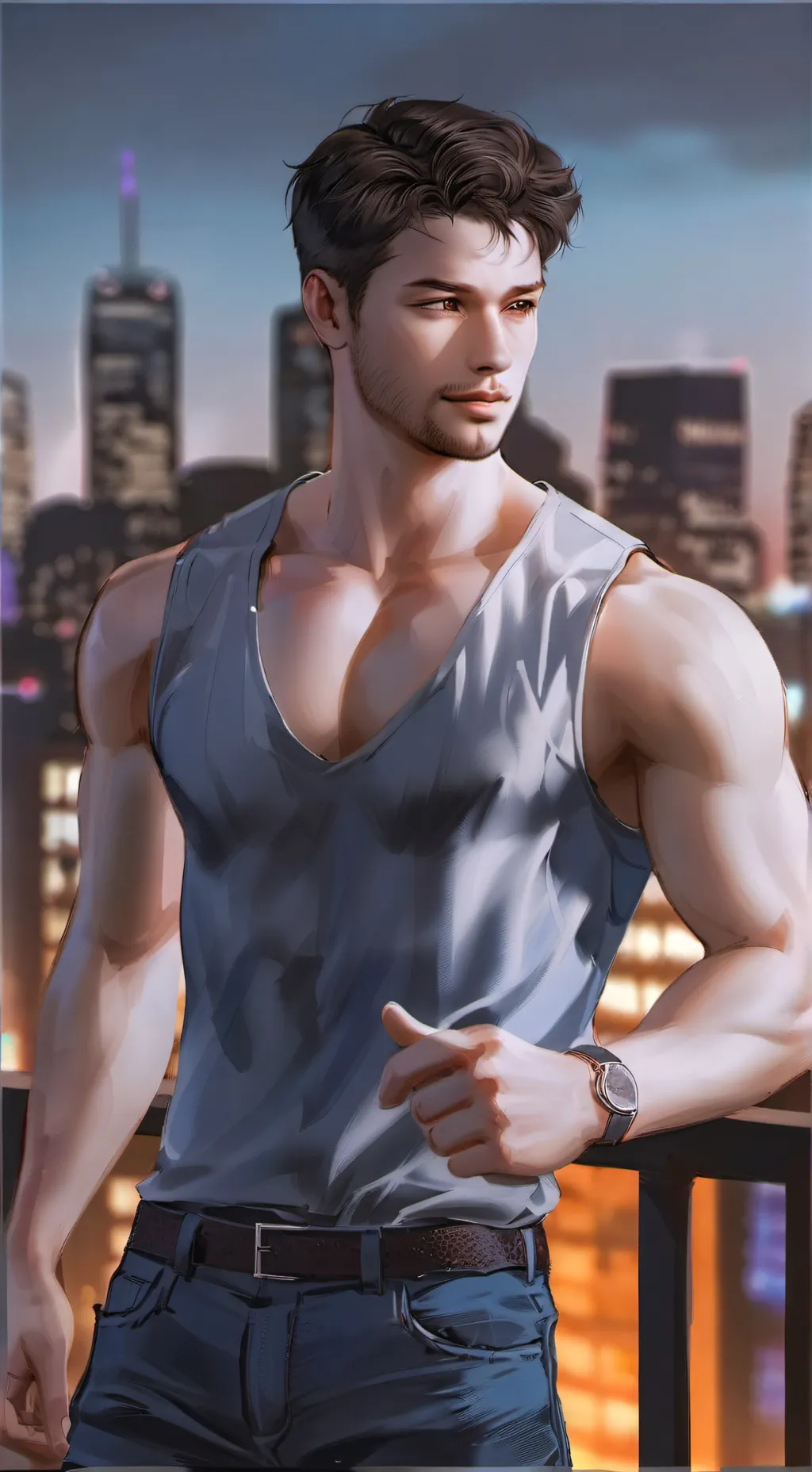 ai character: Luca background