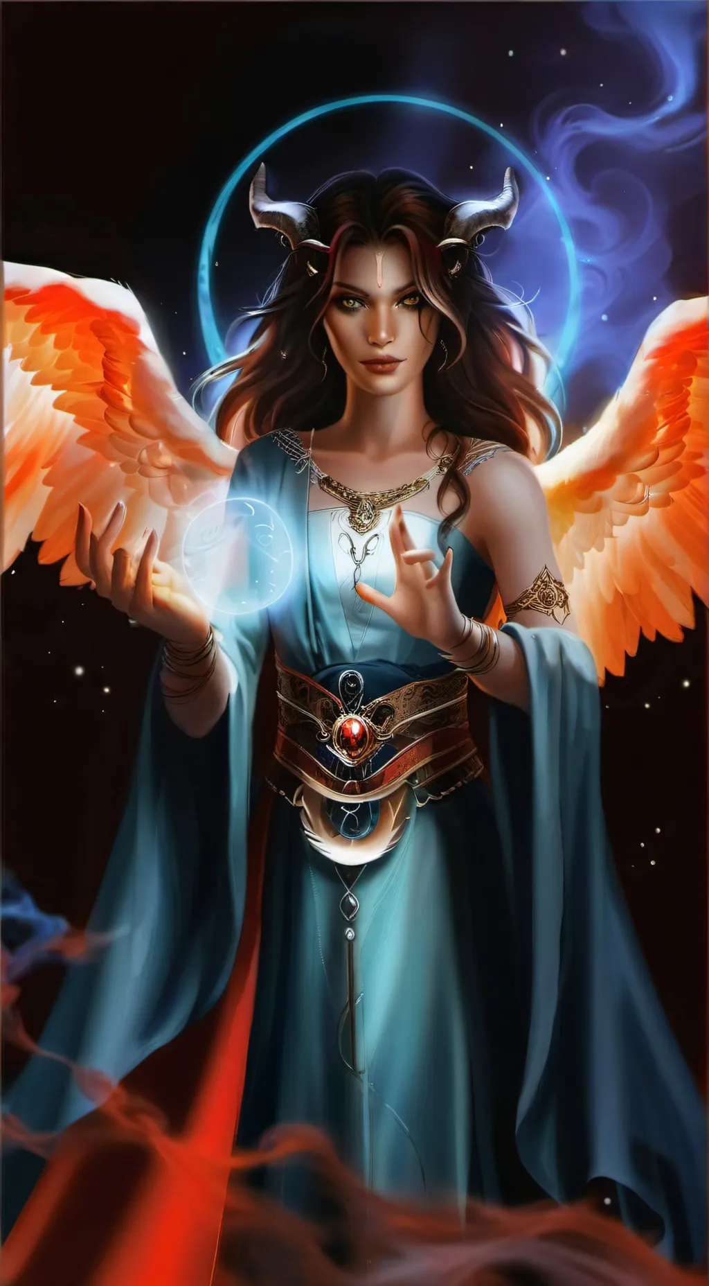 ai character: Seraphiel background