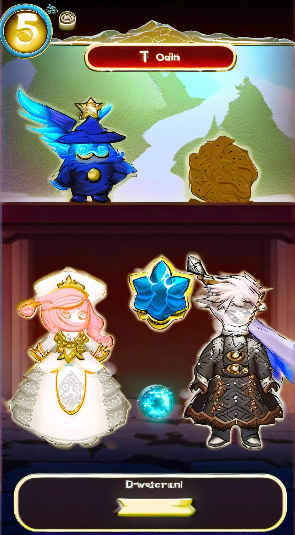 ai character: shadow milk  background