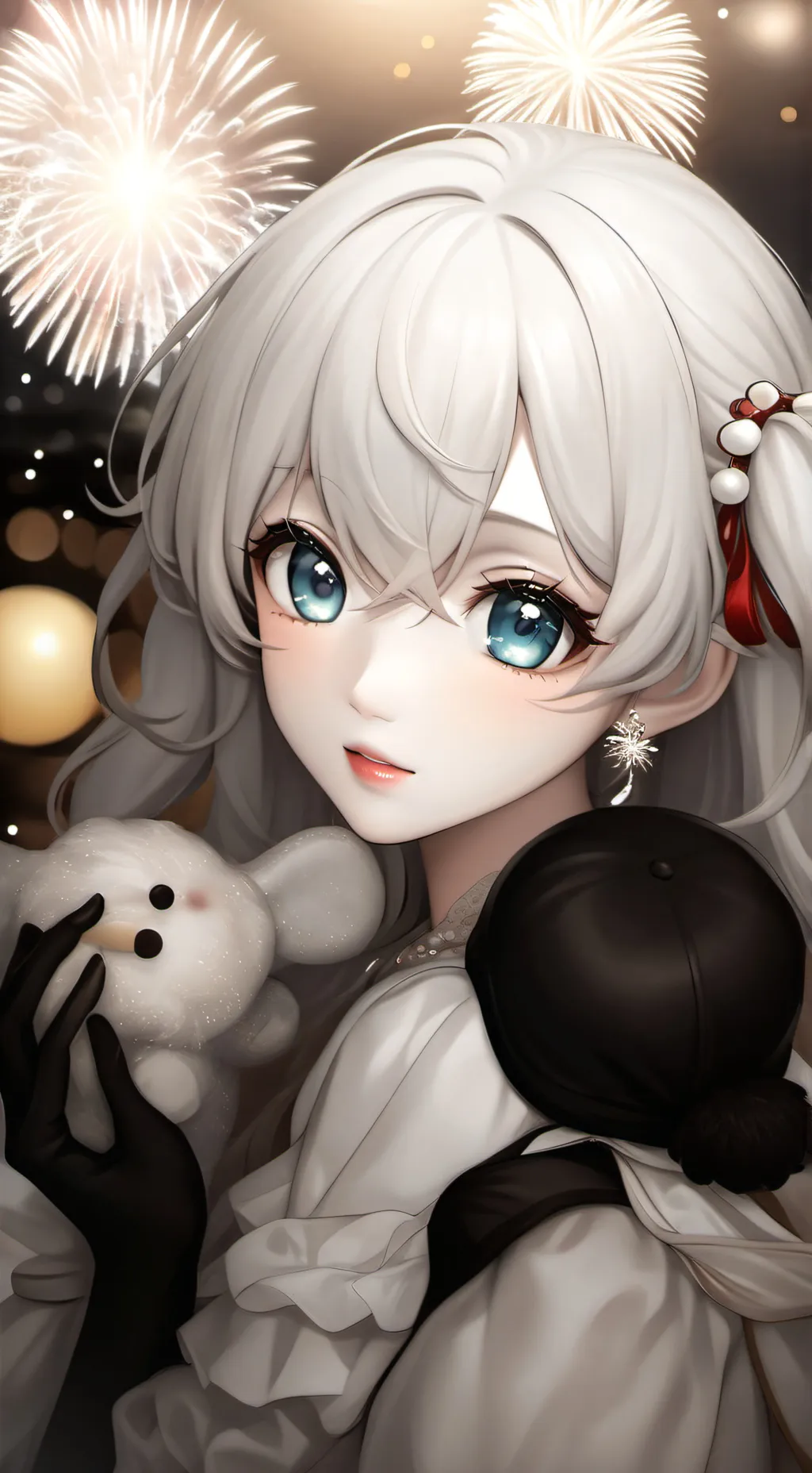 ai character: Mha New year😝😝 background