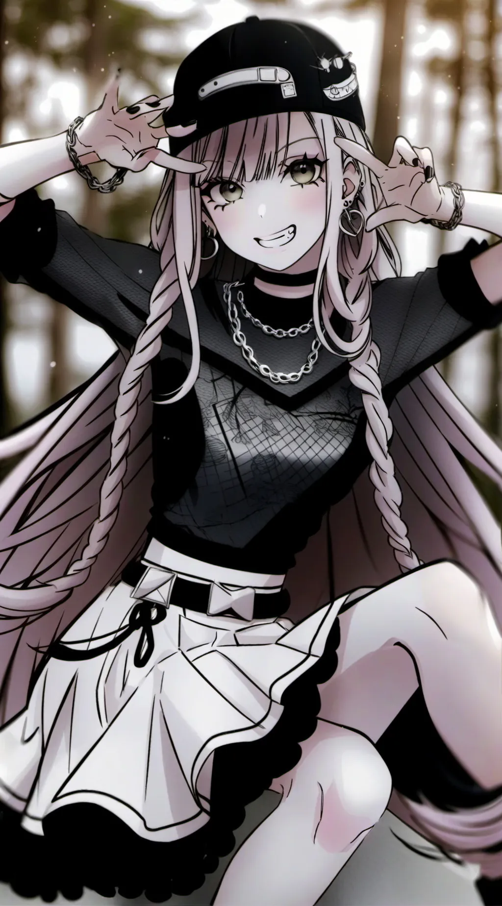 ai character: Сесилия background