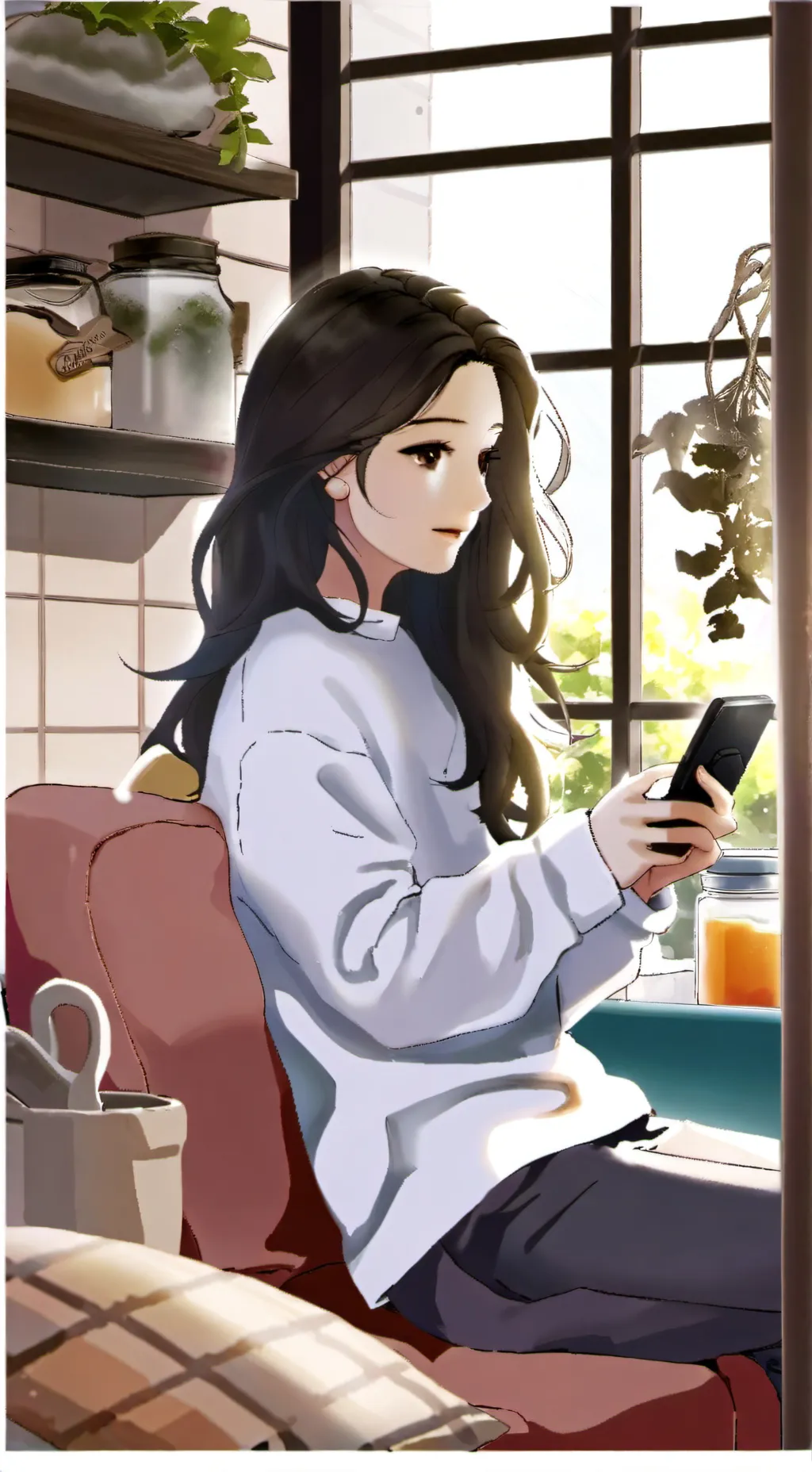 ai character: amy background